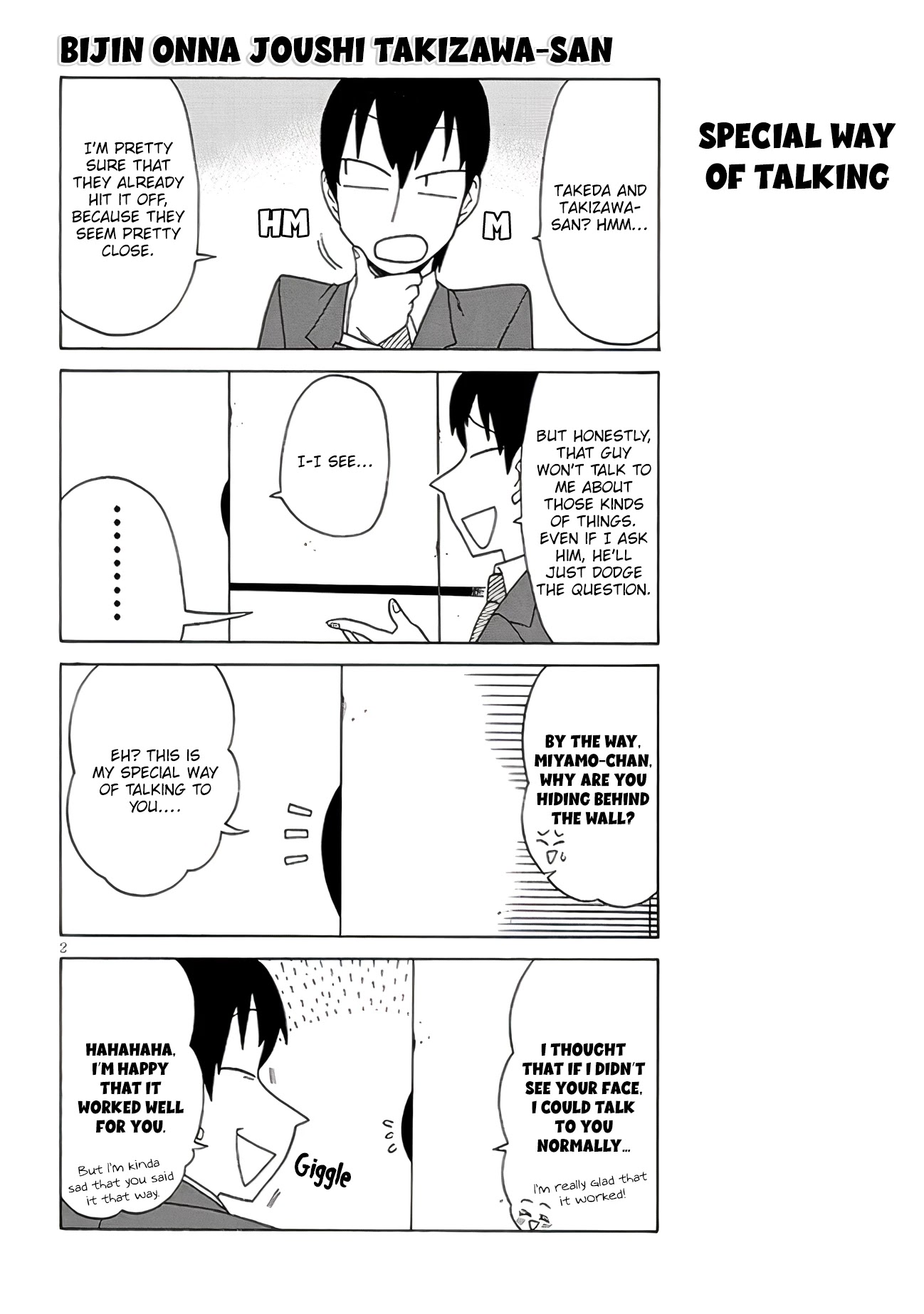 Bijin Onna Joushi Takizawa-san Chapter 111 page 2 - Chapter 111