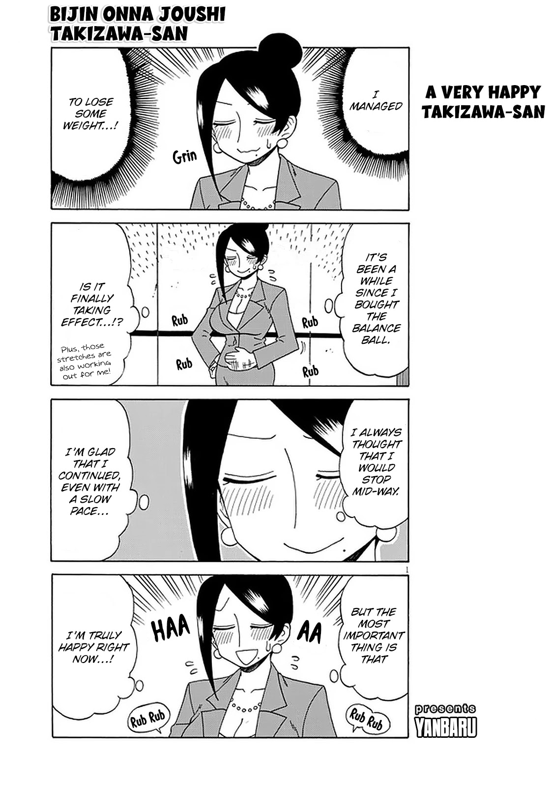 Bijin Onna Joushi Takizawa-san Chapter 112 page 1 - Chapter 112