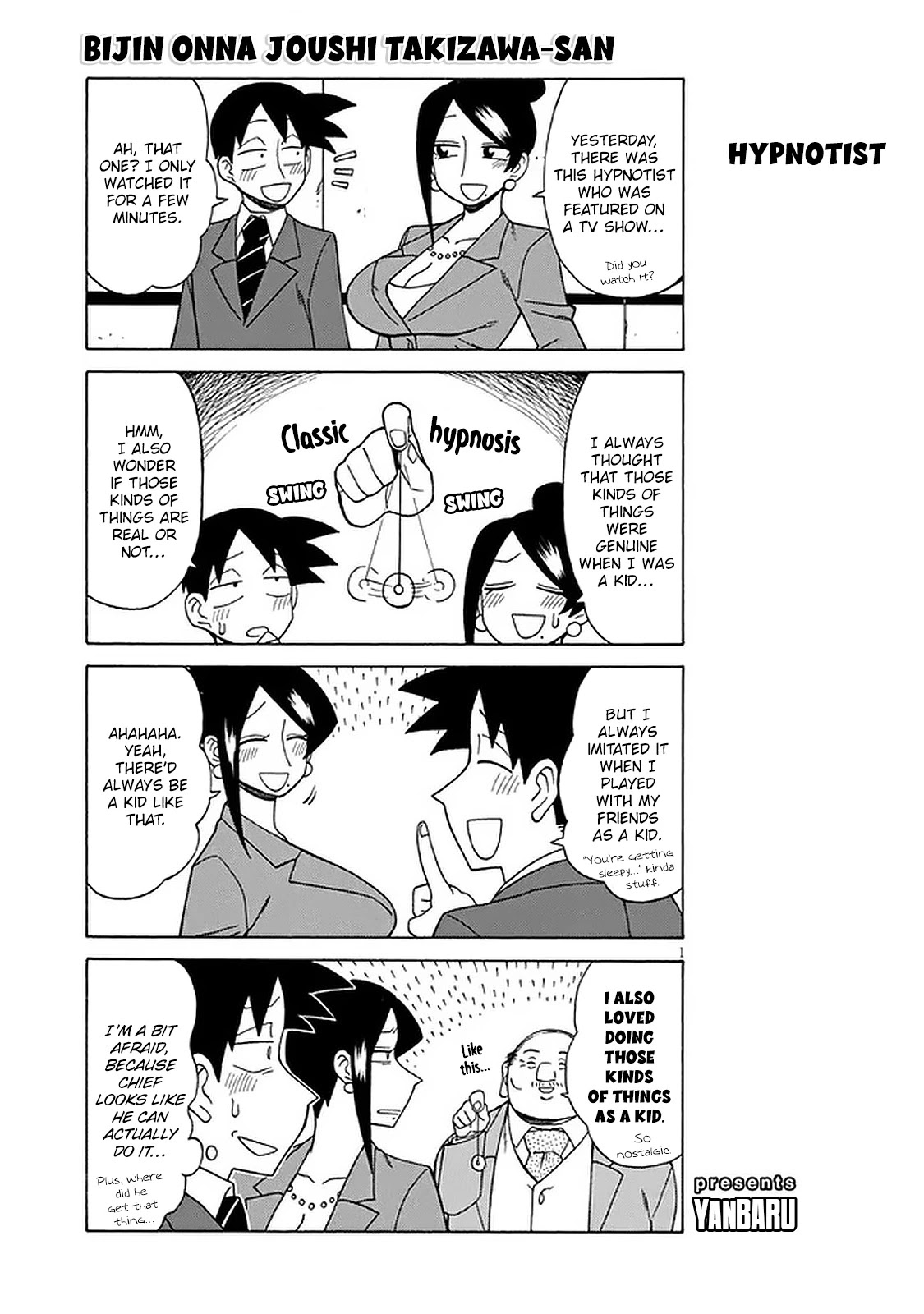 Bijin Onna Joushi Takizawa-san Chapter 113 page 1 - Chapter 113