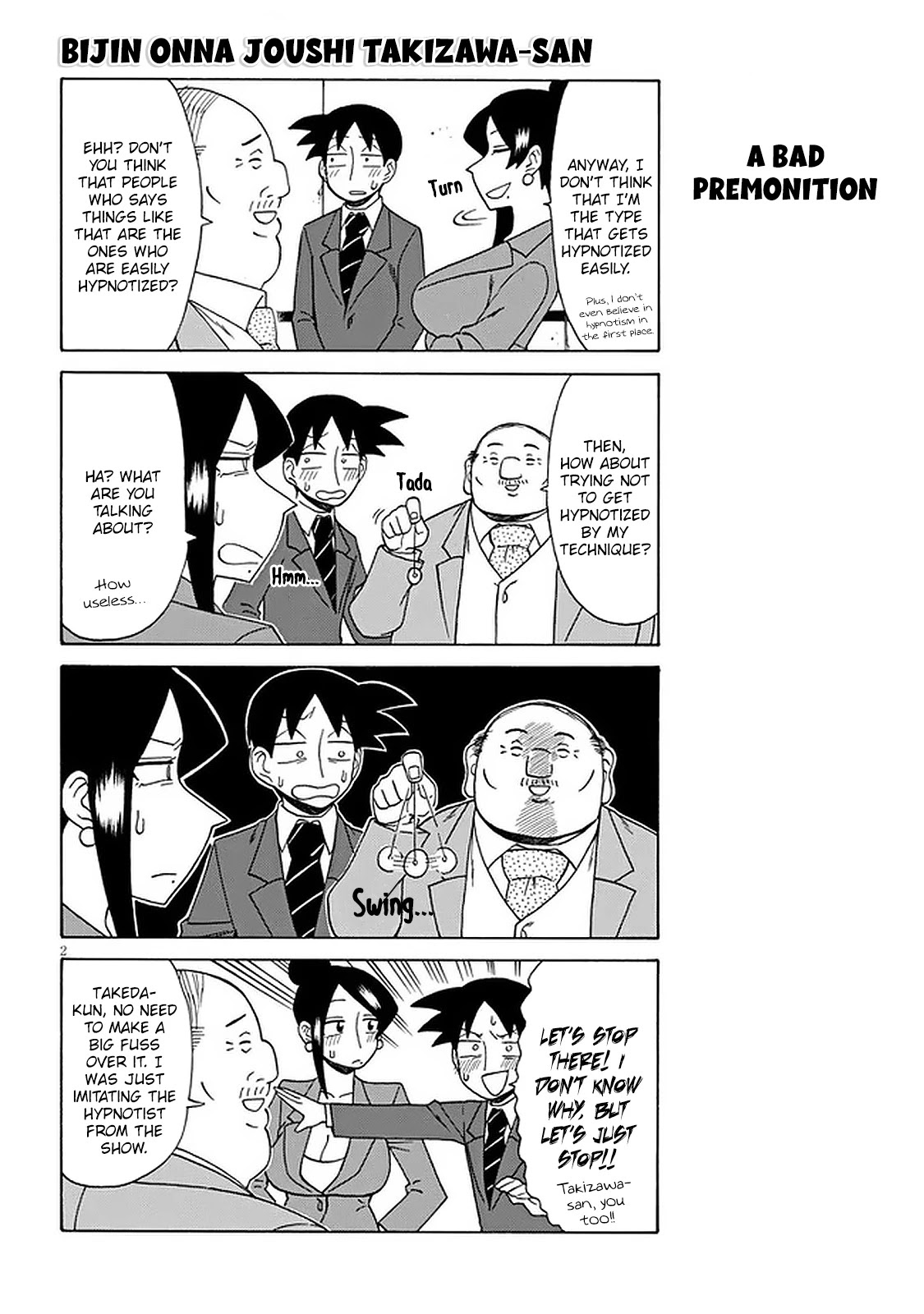 Bijin Onna Joushi Takizawa-san Chapter 113 page 2 - Chapter 113