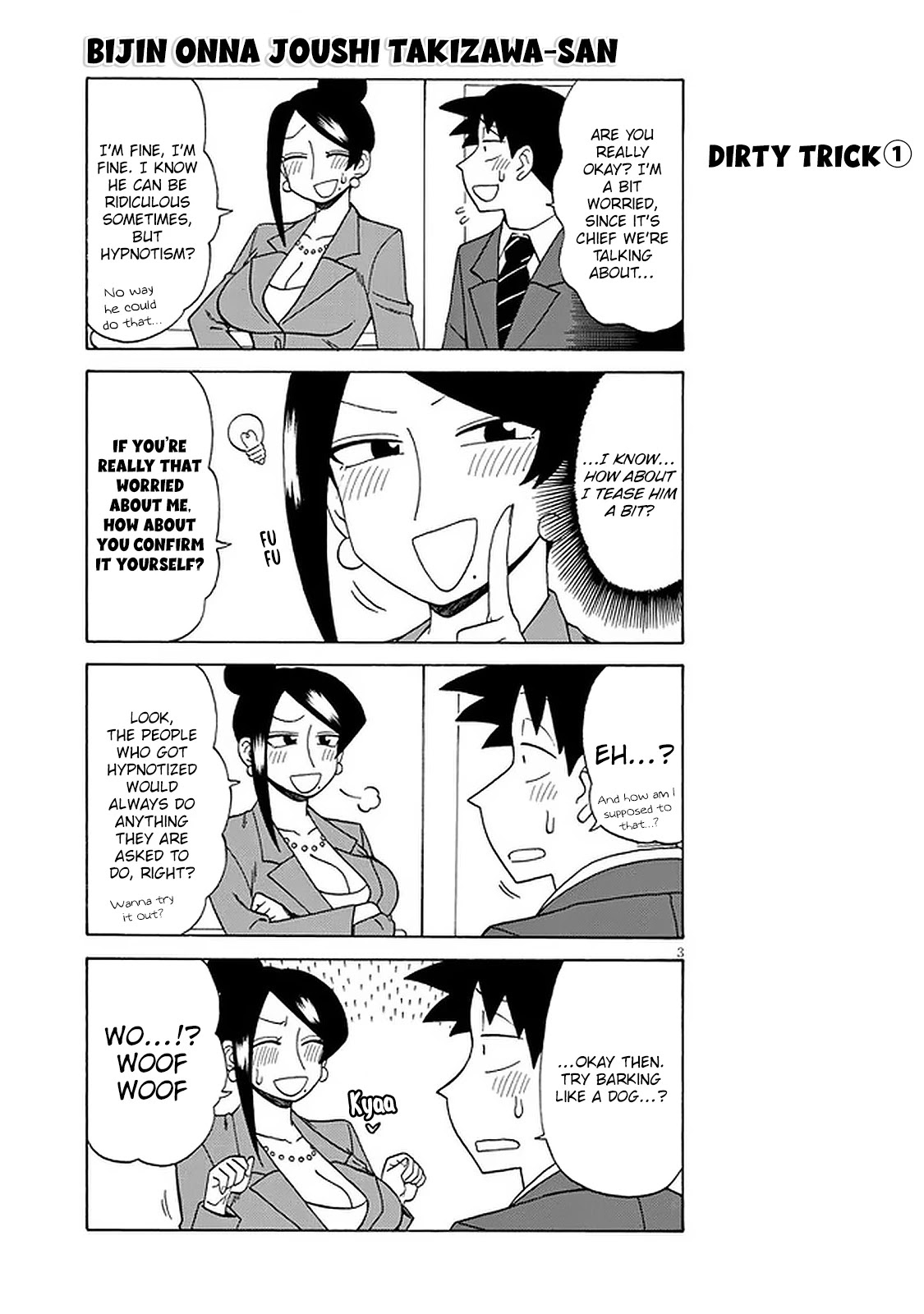 Bijin Onna Joushi Takizawa-san Chapter 113 page 3 - Chapter 113
