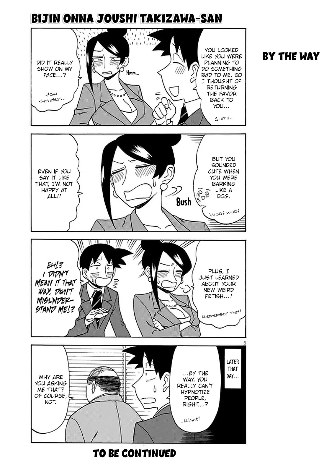 Bijin Onna Joushi Takizawa-san Chapter 113 page 5 - Chapter 113