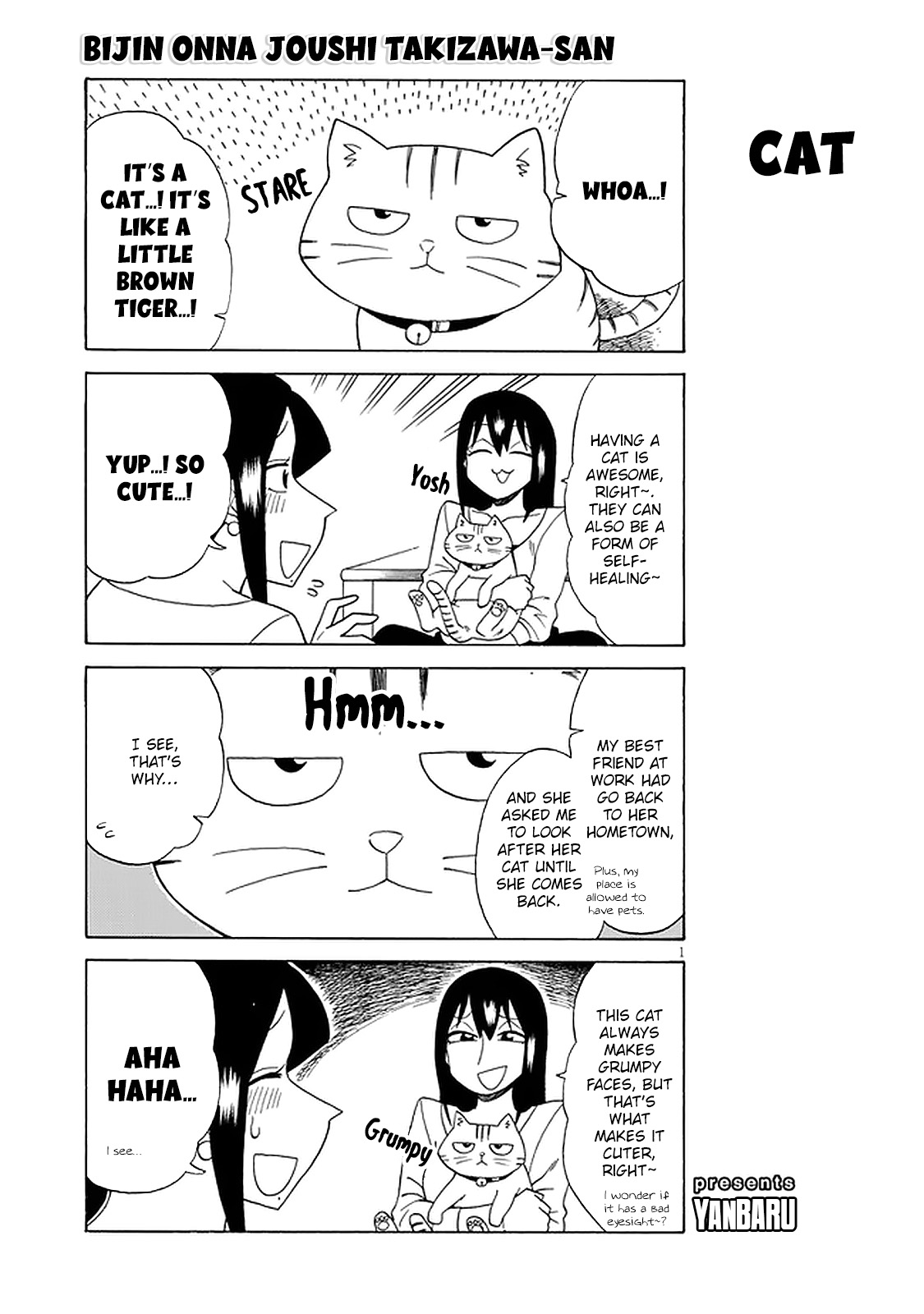 Bijin Onna Joushi Takizawa-san Chapter 114 page 1 - Chapter 114