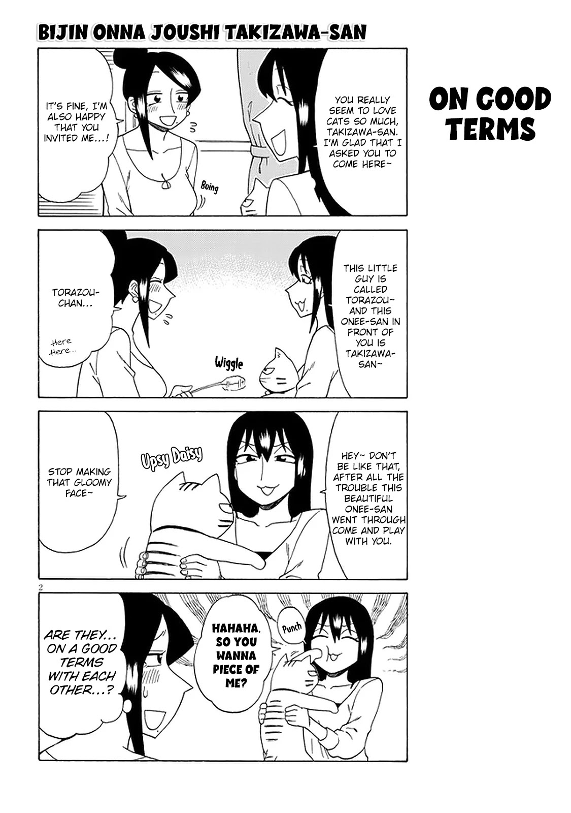 Bijin Onna Joushi Takizawa-san Chapter 114 page 2 - Chapter 114