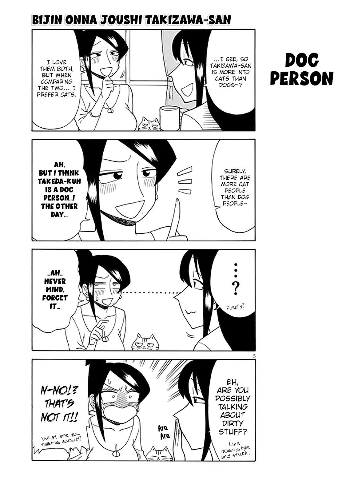 Bijin Onna Joushi Takizawa-san Chapter 114 page 5 - Chapter 114