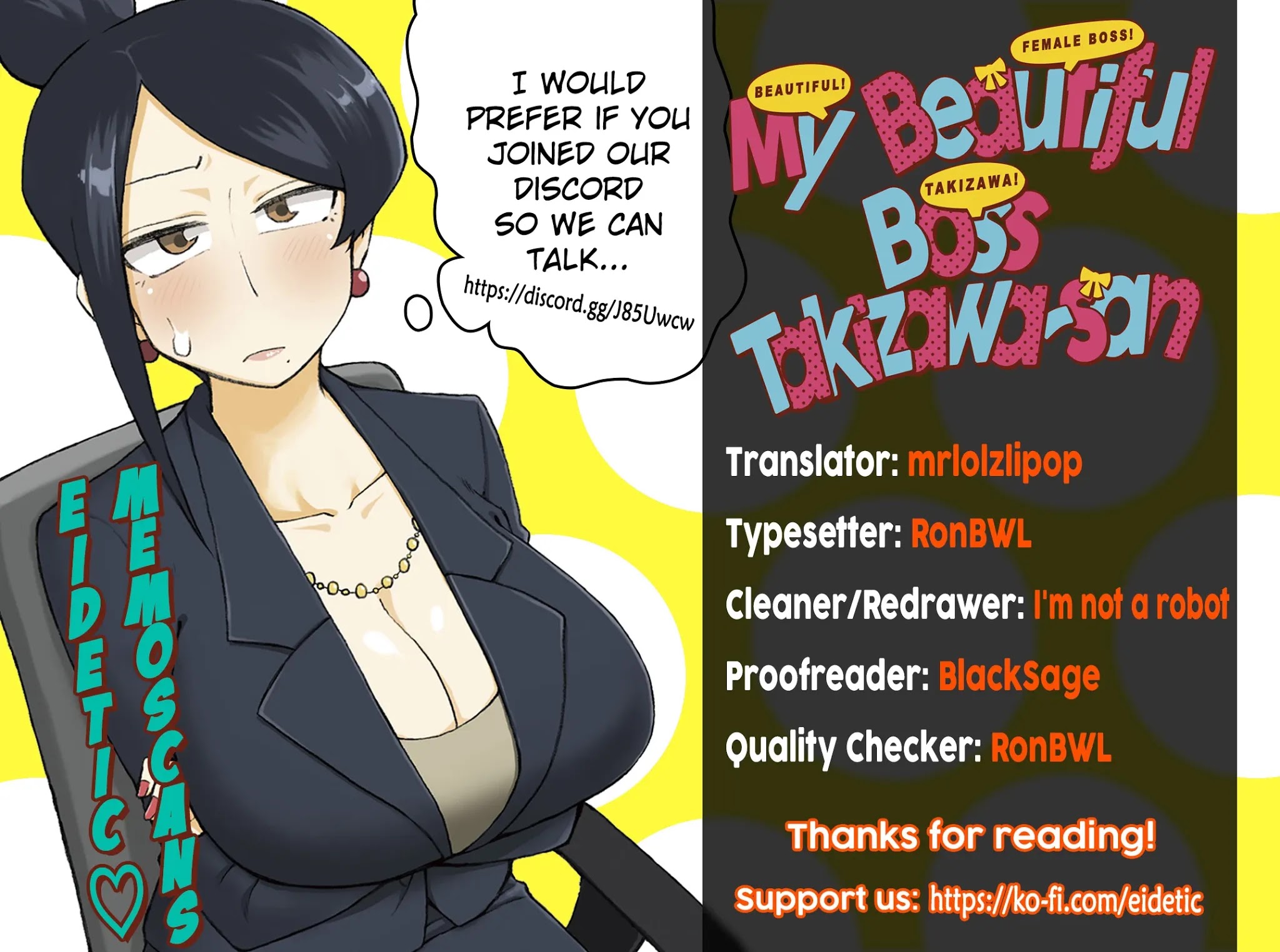 Bijin Onna Joushi Takizawa-san Chapter 114 page 7 - Chapter 114