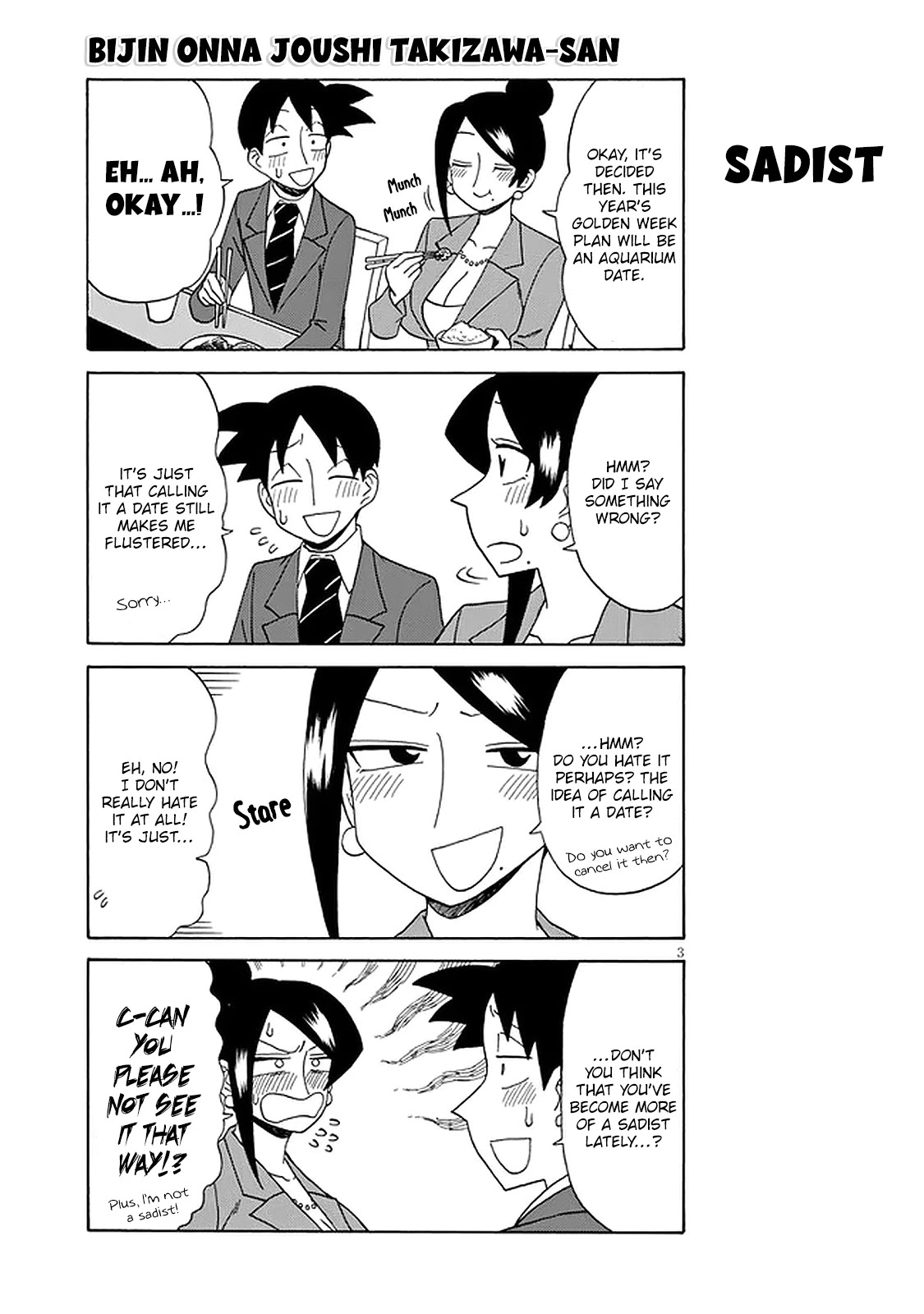 Bijin Onna Joushi Takizawa-san Chapter 115 page 3 - Chapter 115