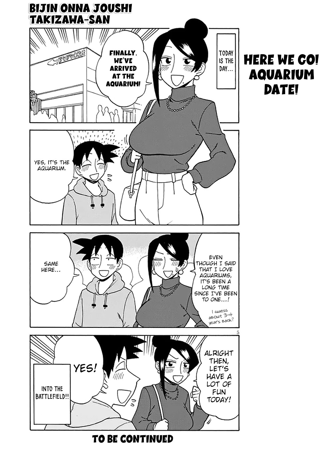 Bijin Onna Joushi Takizawa-san Chapter 115 page 5 - Chapter 115