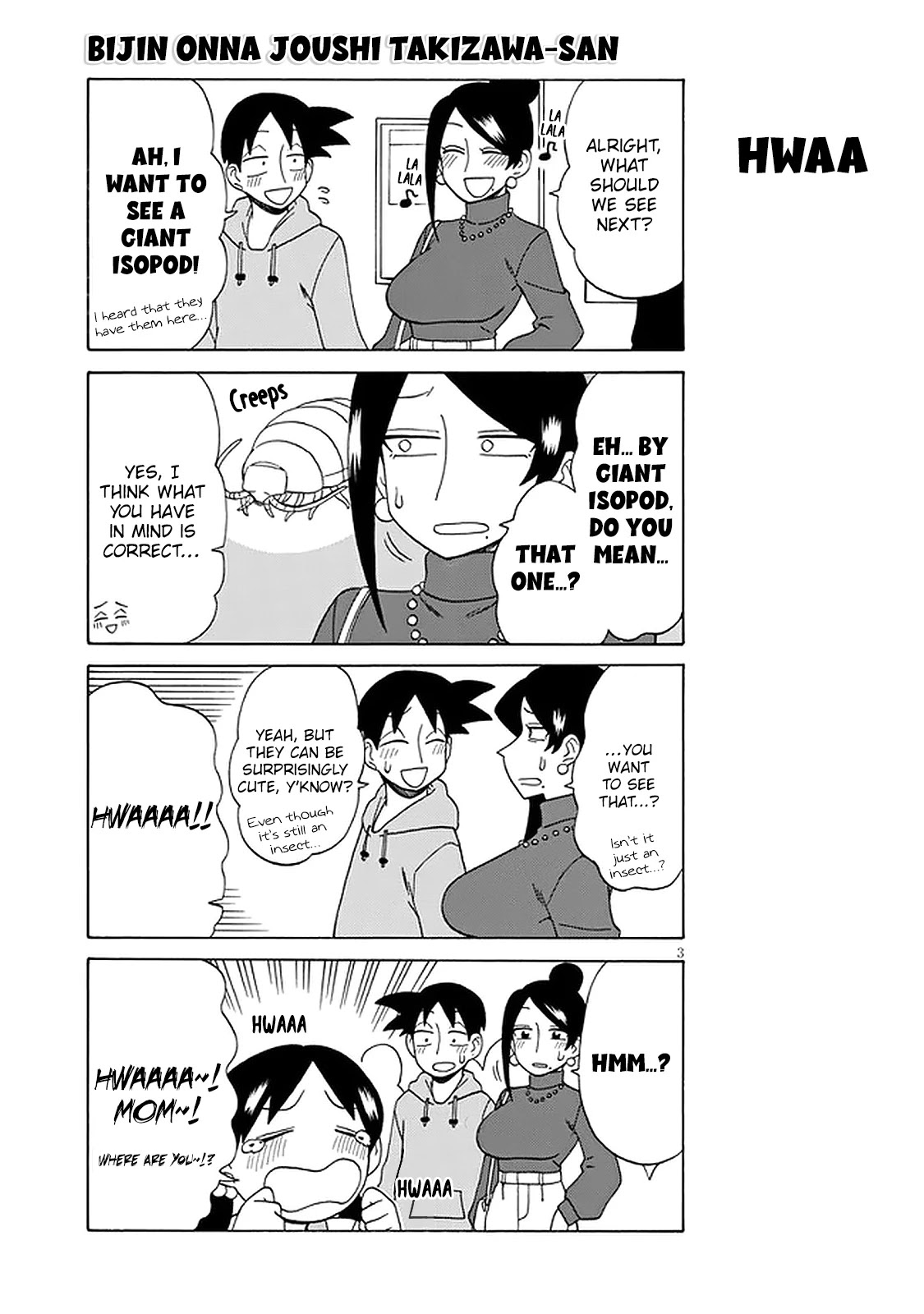 Bijin Onna Joushi Takizawa-san Chapter 116 page 3 - Chapter 116