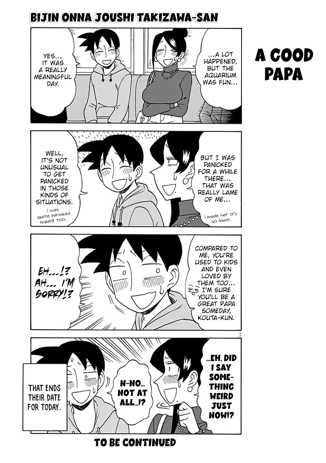 Bijin Onna Joushi Takizawa-san Chapter 116 page 7 - Chapter 116