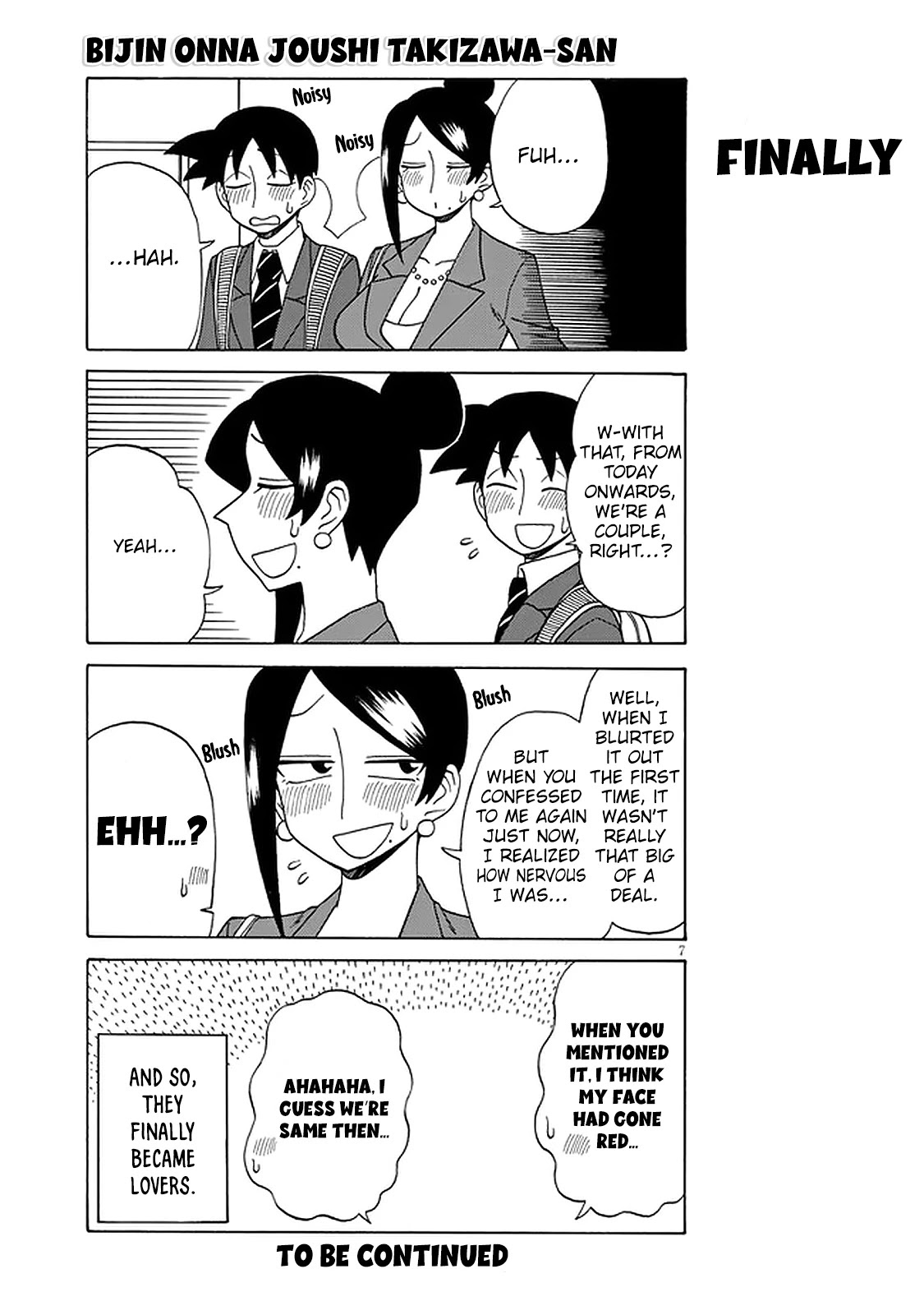 Bijin Onna Joushi Takizawa-san Chapter 118 page 7 - Chapter 118
