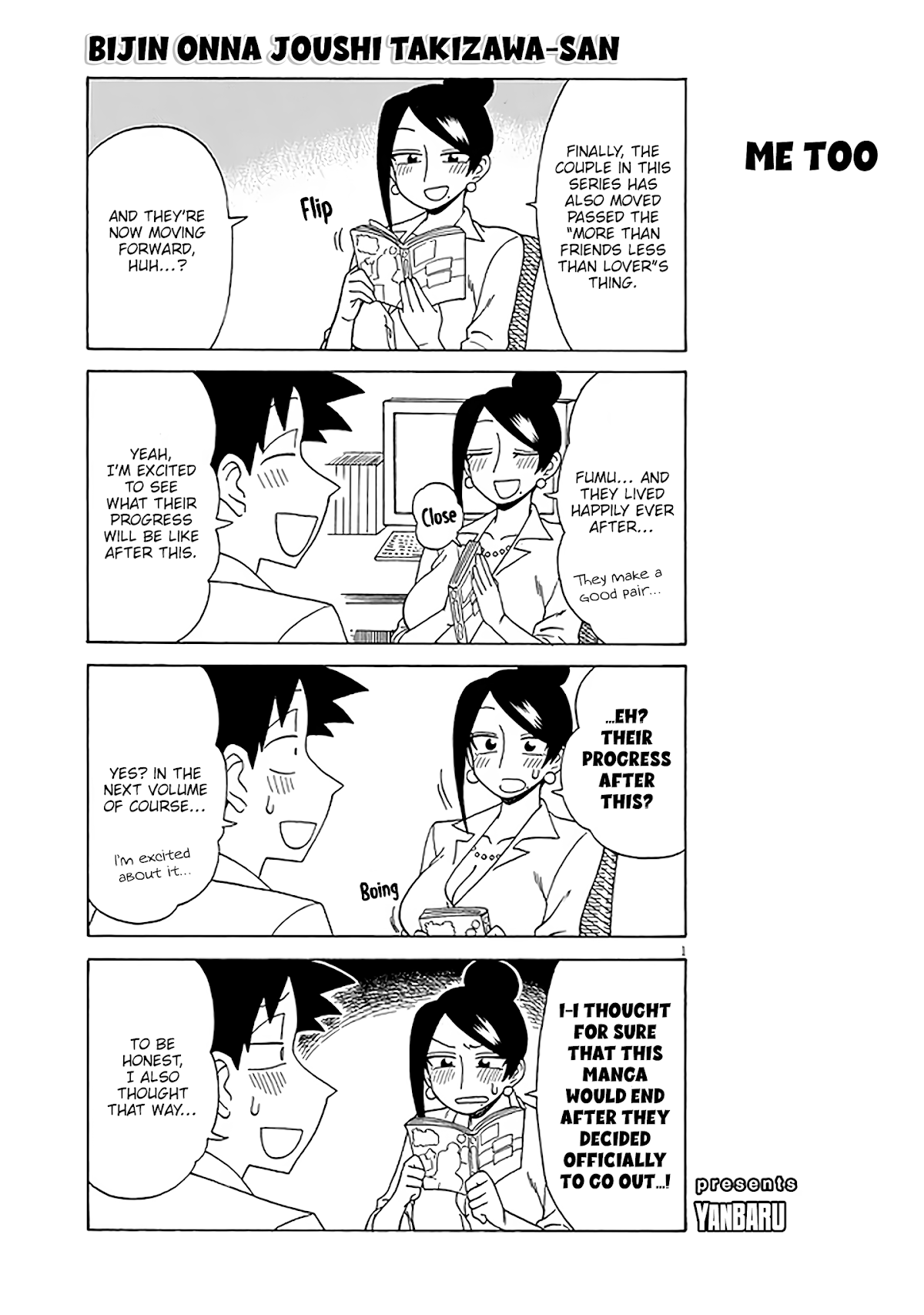 Bijin Onna Joushi Takizawa-san Chapter 119.5 page 1 - Chapter 119.5
