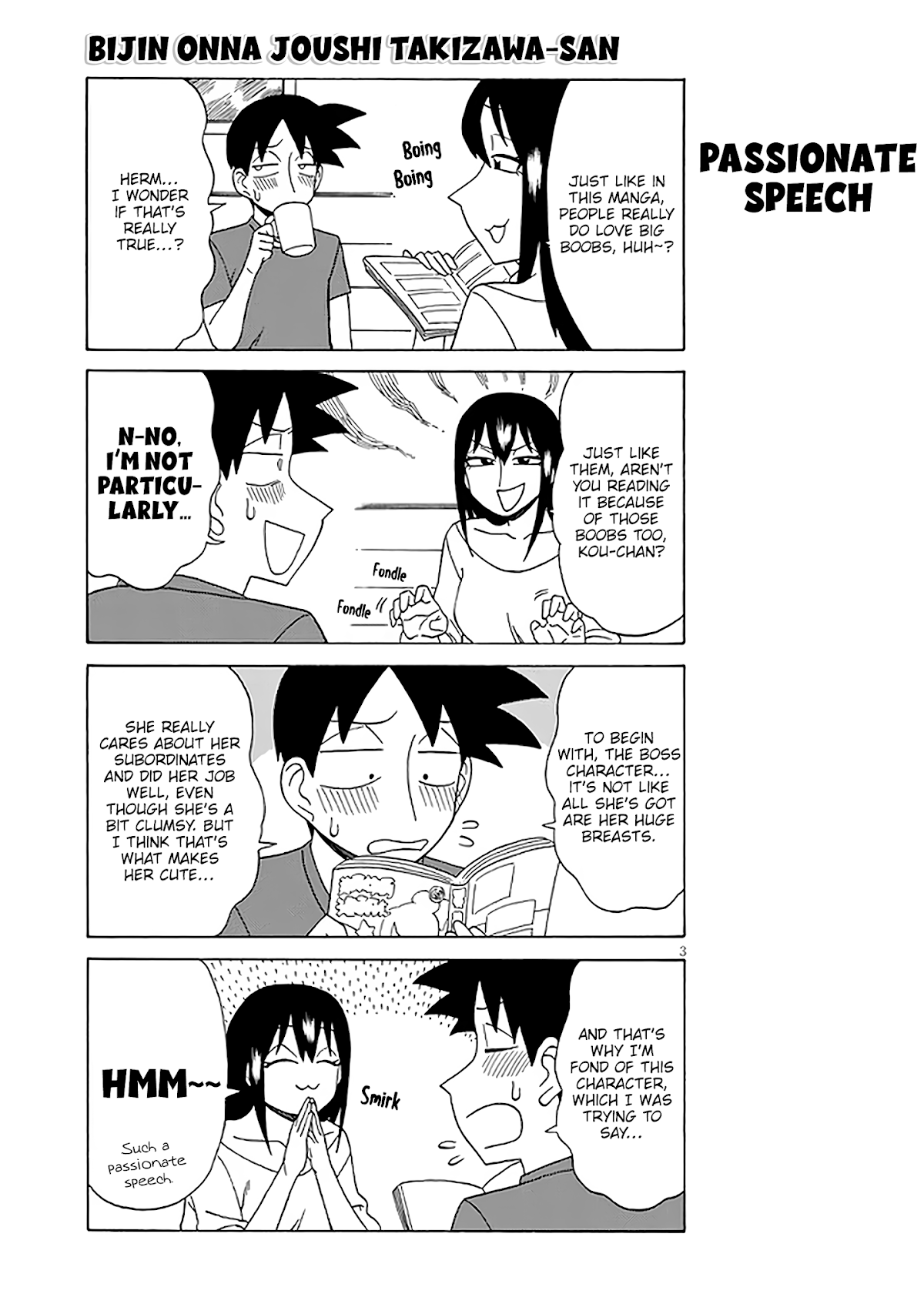 Bijin Onna Joushi Takizawa-san Chapter 119.5 page 3 - Chapter 119.5
