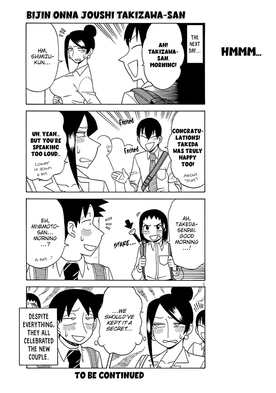 Bijin Onna Joushi Takizawa-san Chapter 119 page 5 - Chapter 119