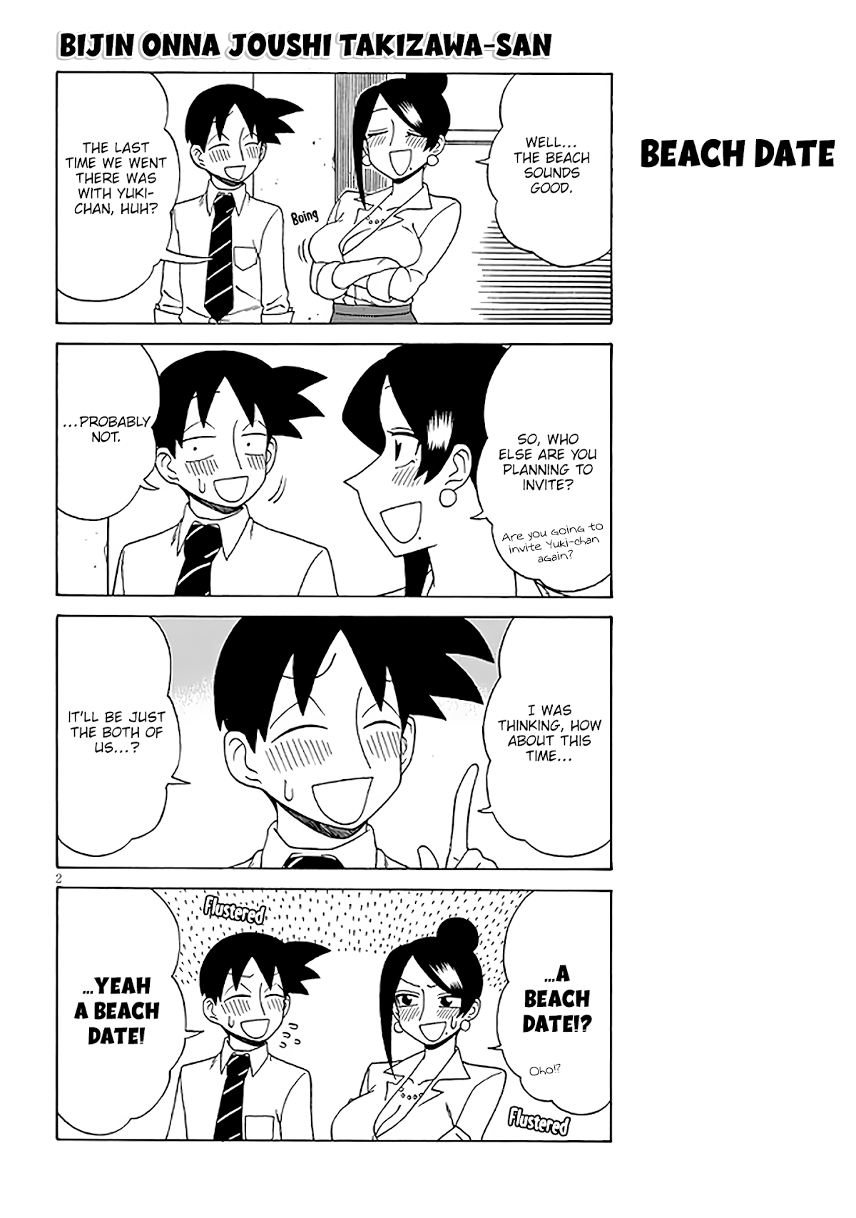 Bijin Onna Joushi Takizawa-san Chapter 120 page 2 - Chapter 120