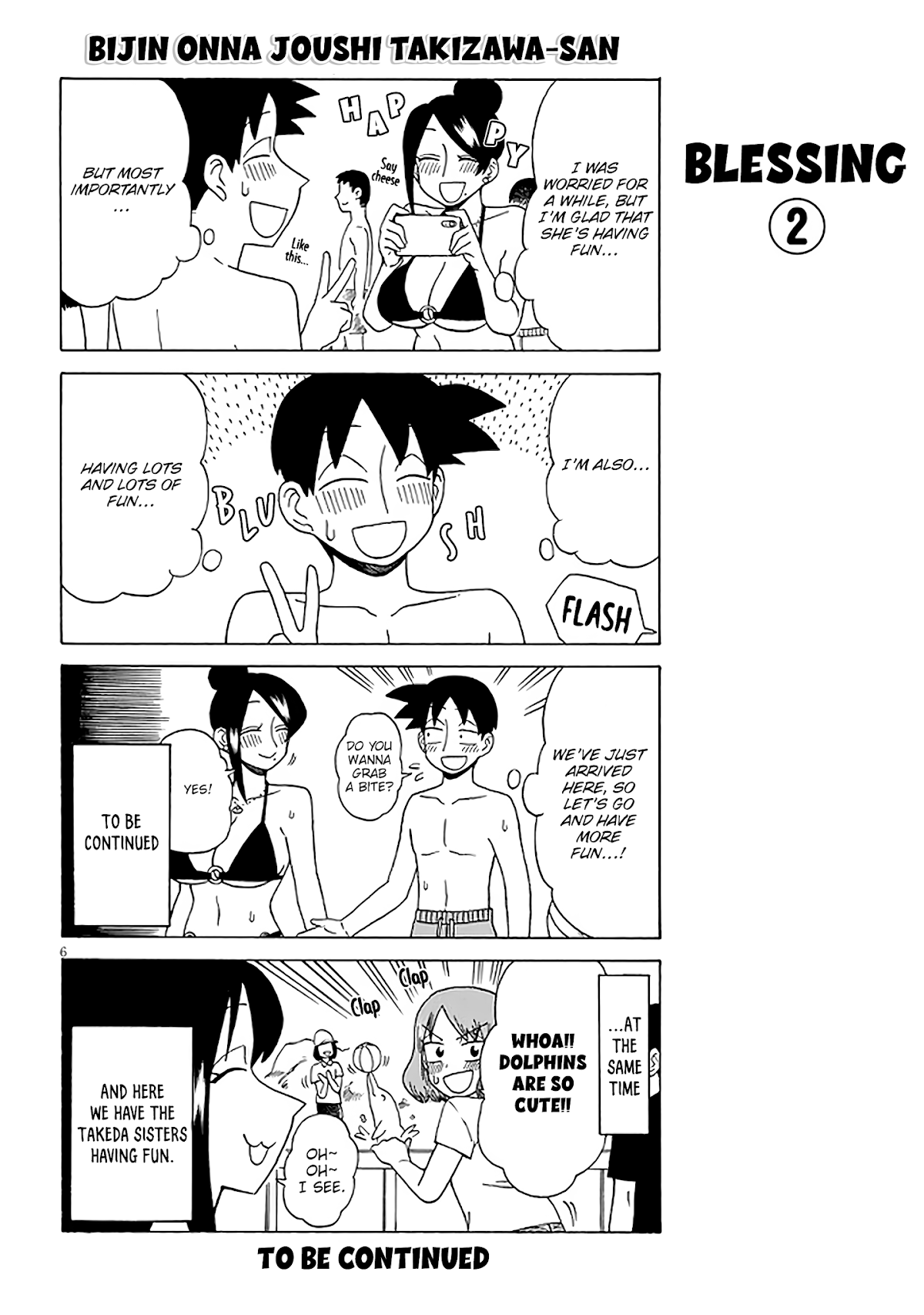 Bijin Onna Joushi Takizawa-san Chapter 121 page 6 - Chapter 121