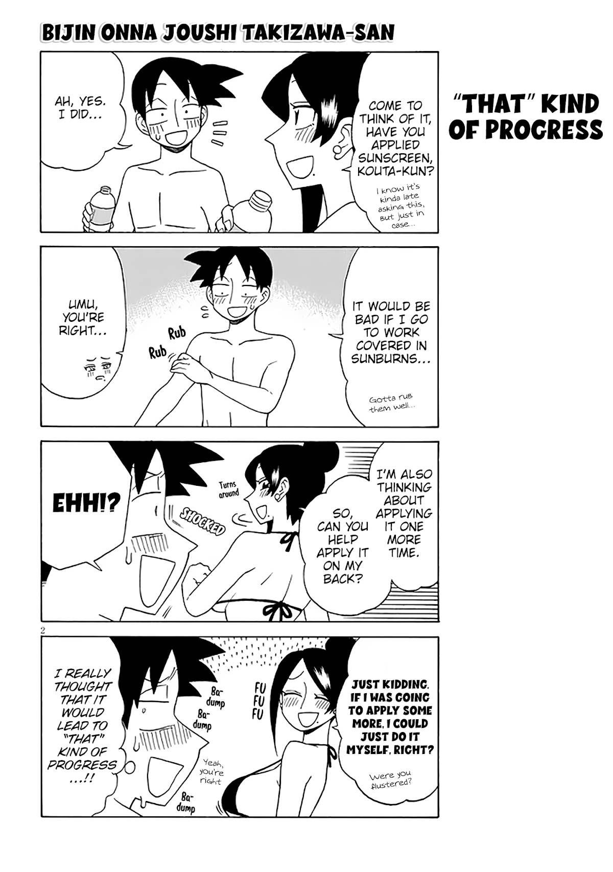 Bijin Onna Joushi Takizawa-san Chapter 122 page 2 - Chapter 122