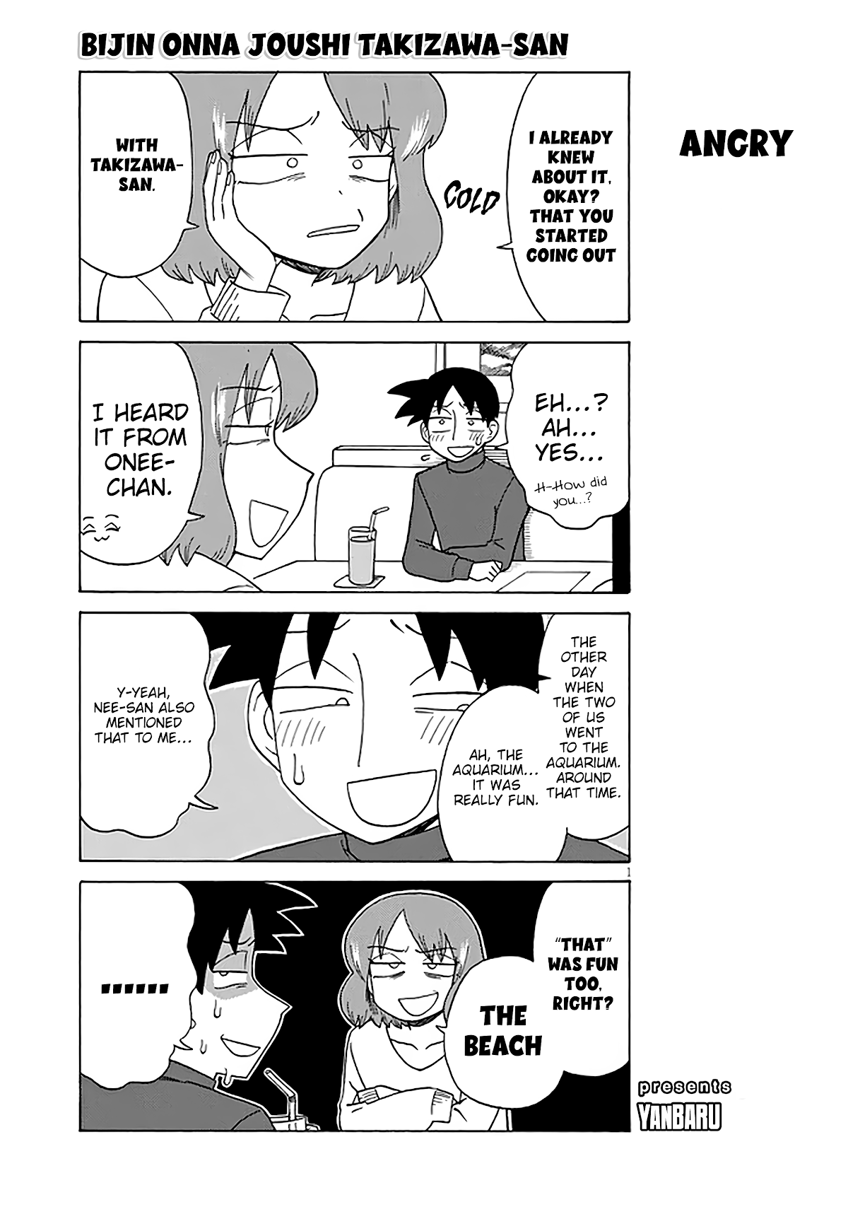 Bijin Onna Joushi Takizawa-san Chapter 123 page 1 - Chapter 123