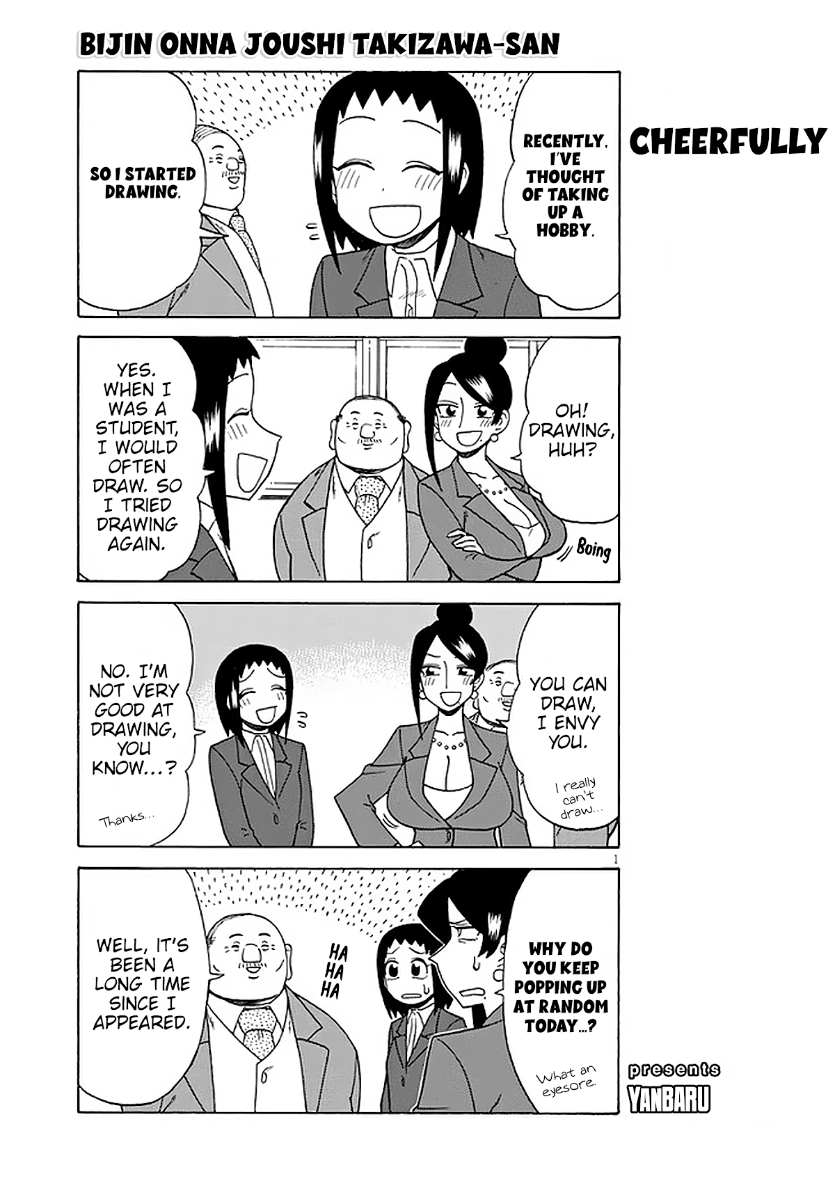Bijin Onna Joushi Takizawa-san Chapter 124 page 1 - Chapter 124