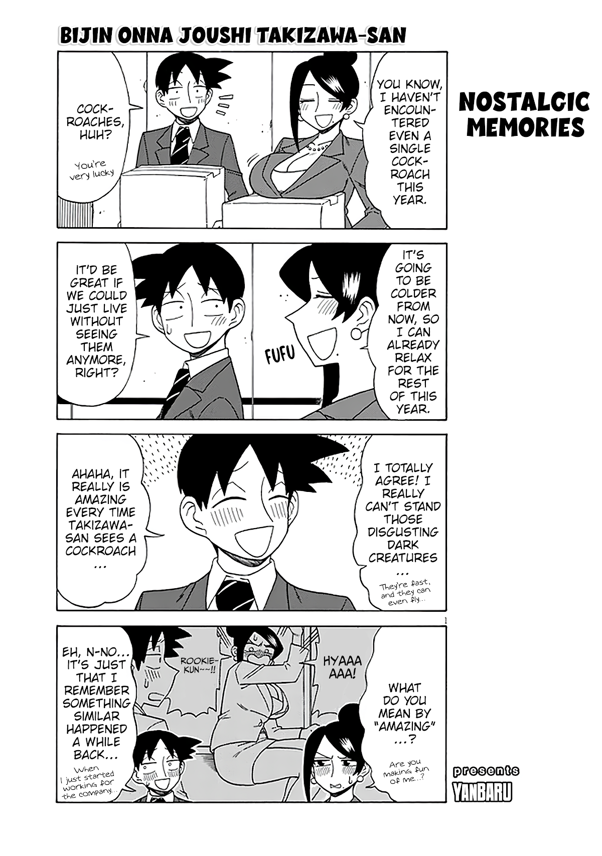Bijin Onna Joushi Takizawa-san Chapter 125 page 1 - Chapter 125