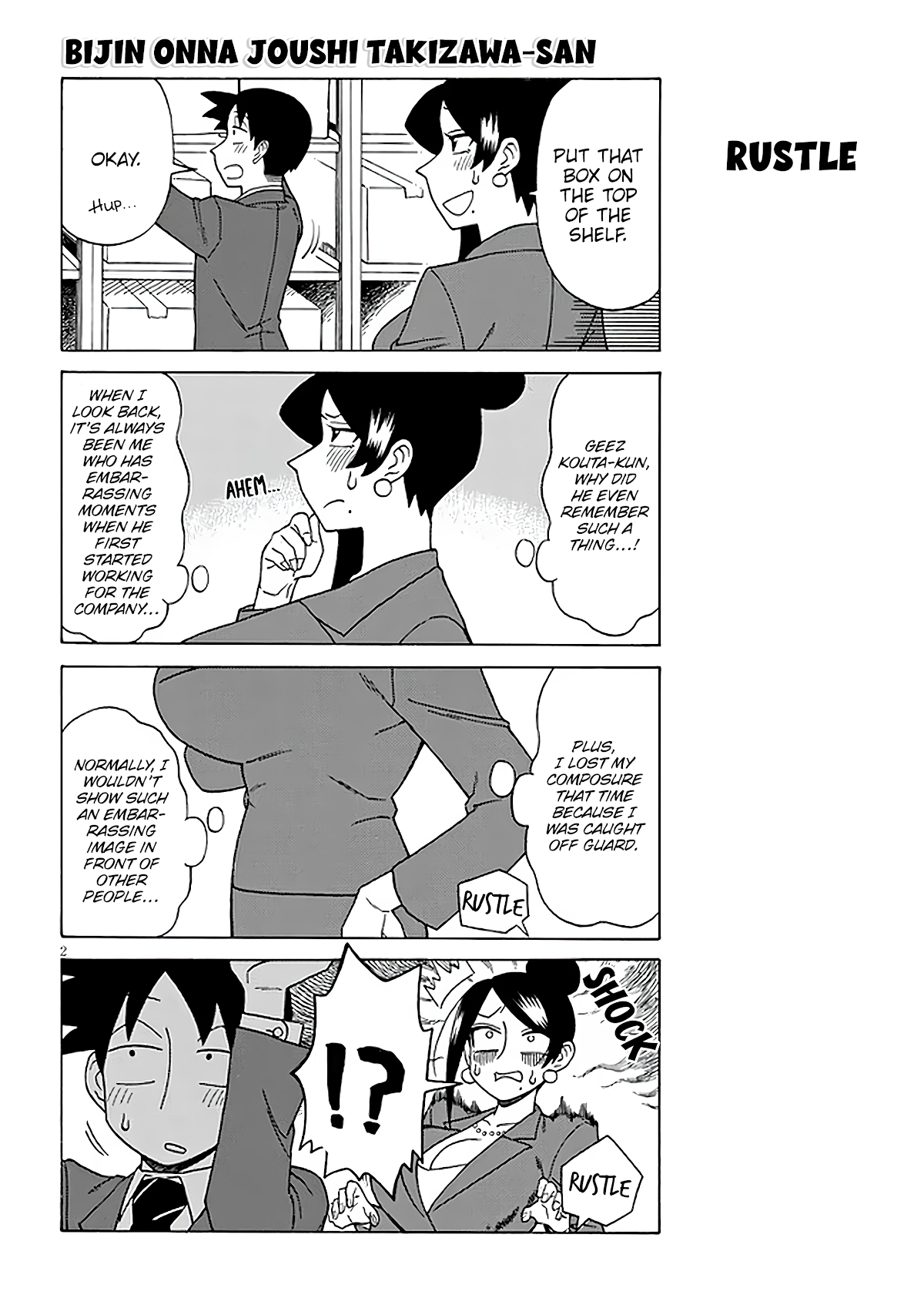 Bijin Onna Joushi Takizawa-san Chapter 125 page 2 - Chapter 125