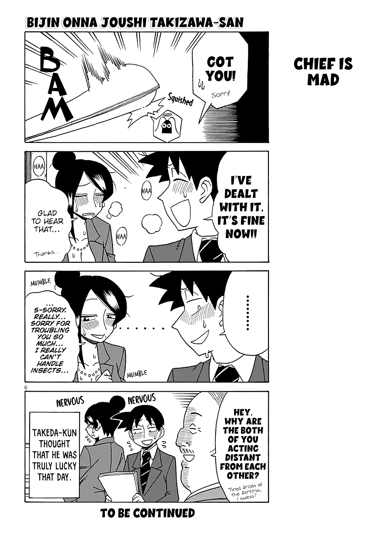 Bijin Onna Joushi Takizawa-san Chapter 125 page 6 - Chapter 125