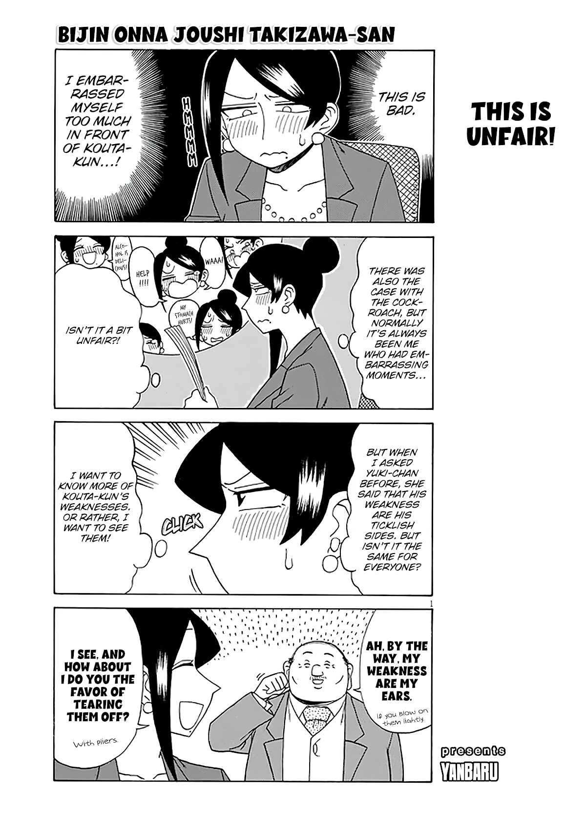 Bijin Onna Joushi Takizawa-san Chapter 126 page 1 - Chapter 126