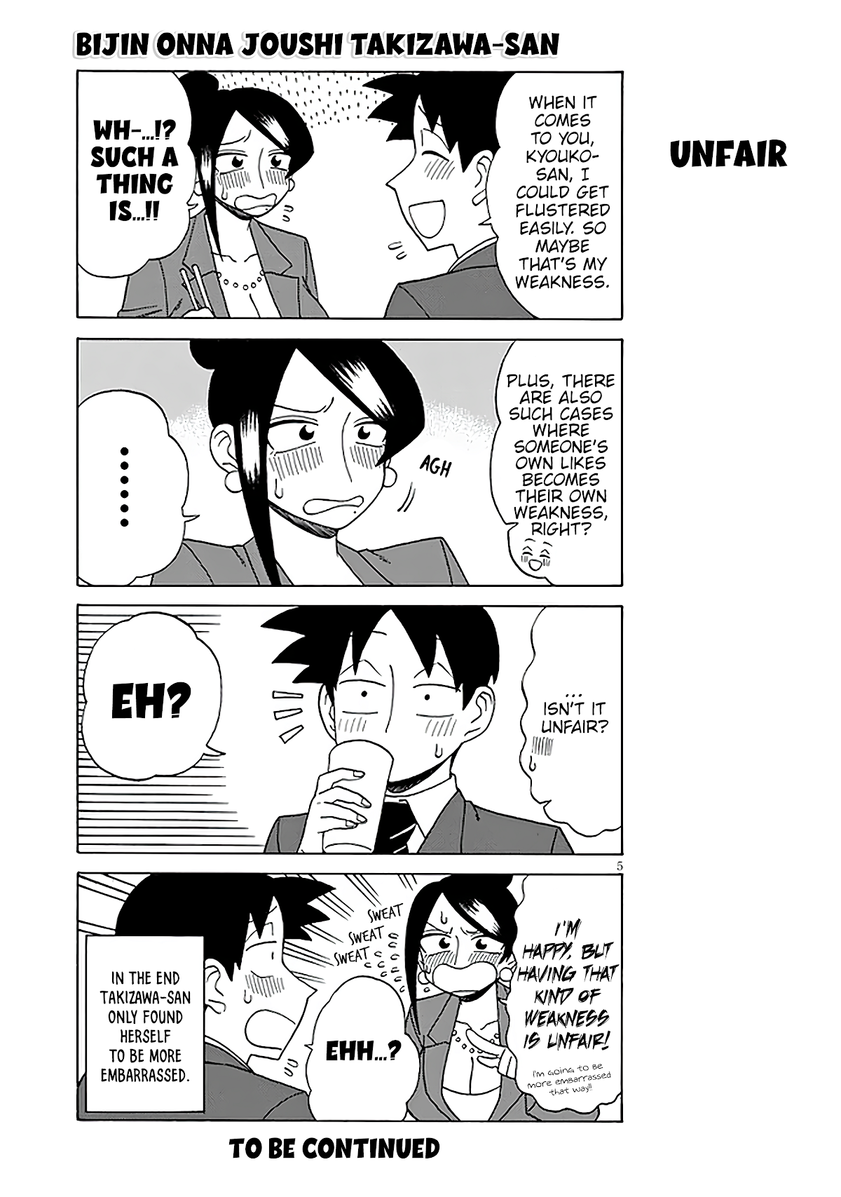 Bijin Onna Joushi Takizawa-san Chapter 126 page 5 - Chapter 126