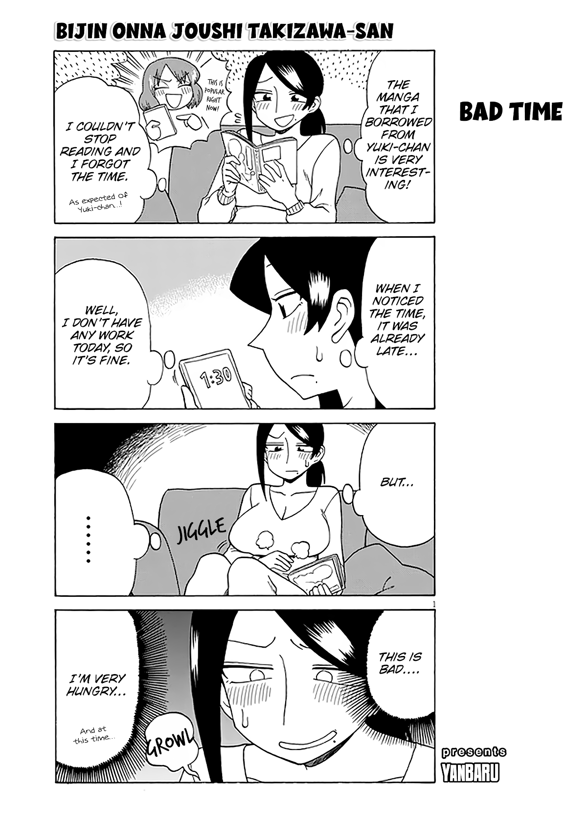 Bijin Onna Joushi Takizawa-san Chapter 127 page 1 - Chapter 127
