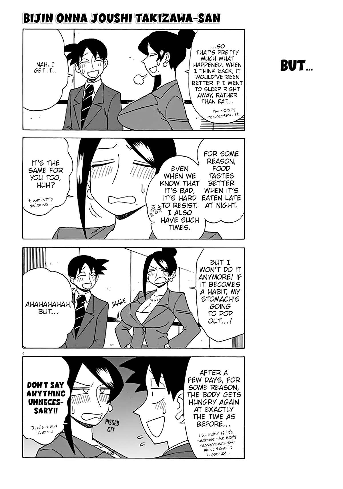 Bijin Onna Joushi Takizawa-san Chapter 127 page 4 - Chapter 127