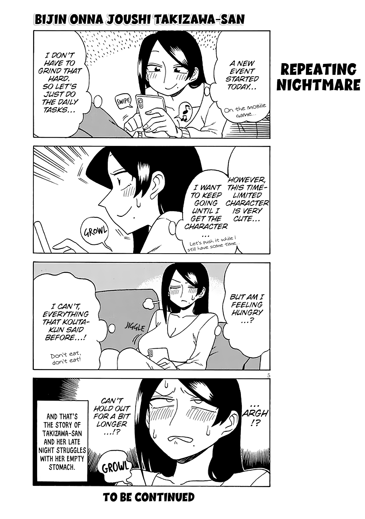 Bijin Onna Joushi Takizawa-san Chapter 127 page 5 - Chapter 127