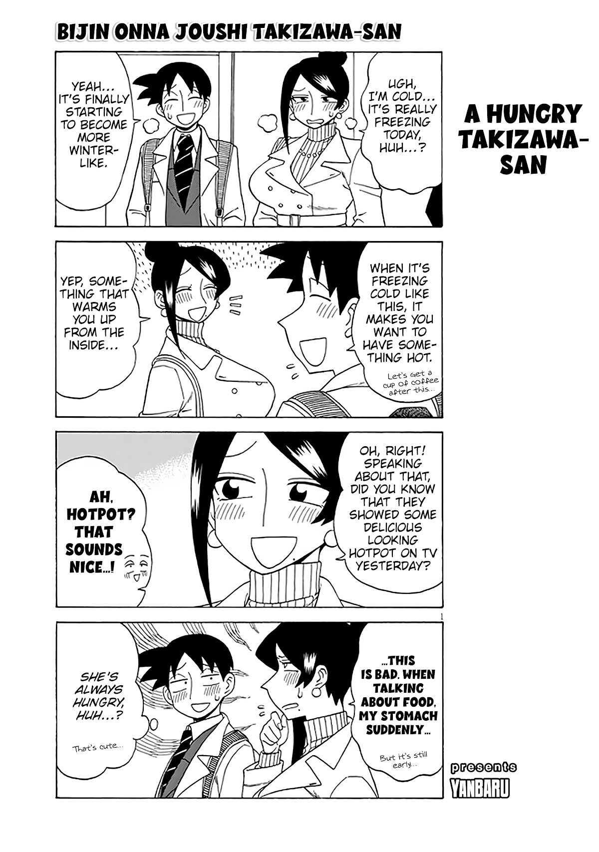 Bijin Onna Joushi Takizawa-san Chapter 128 page 1 - Chapter 128