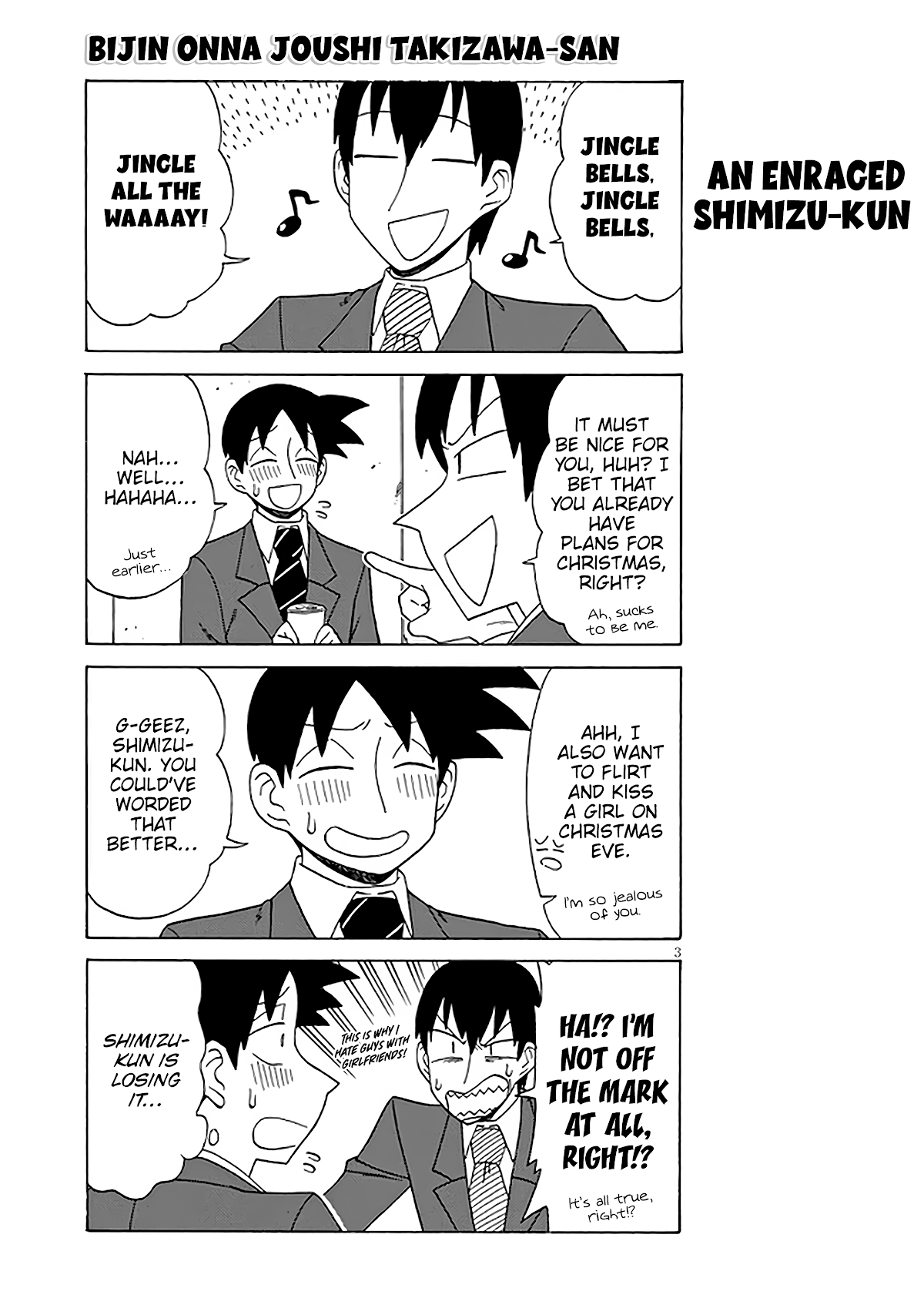 Bijin Onna Joushi Takizawa-san Chapter 128 page 3 - Chapter 128