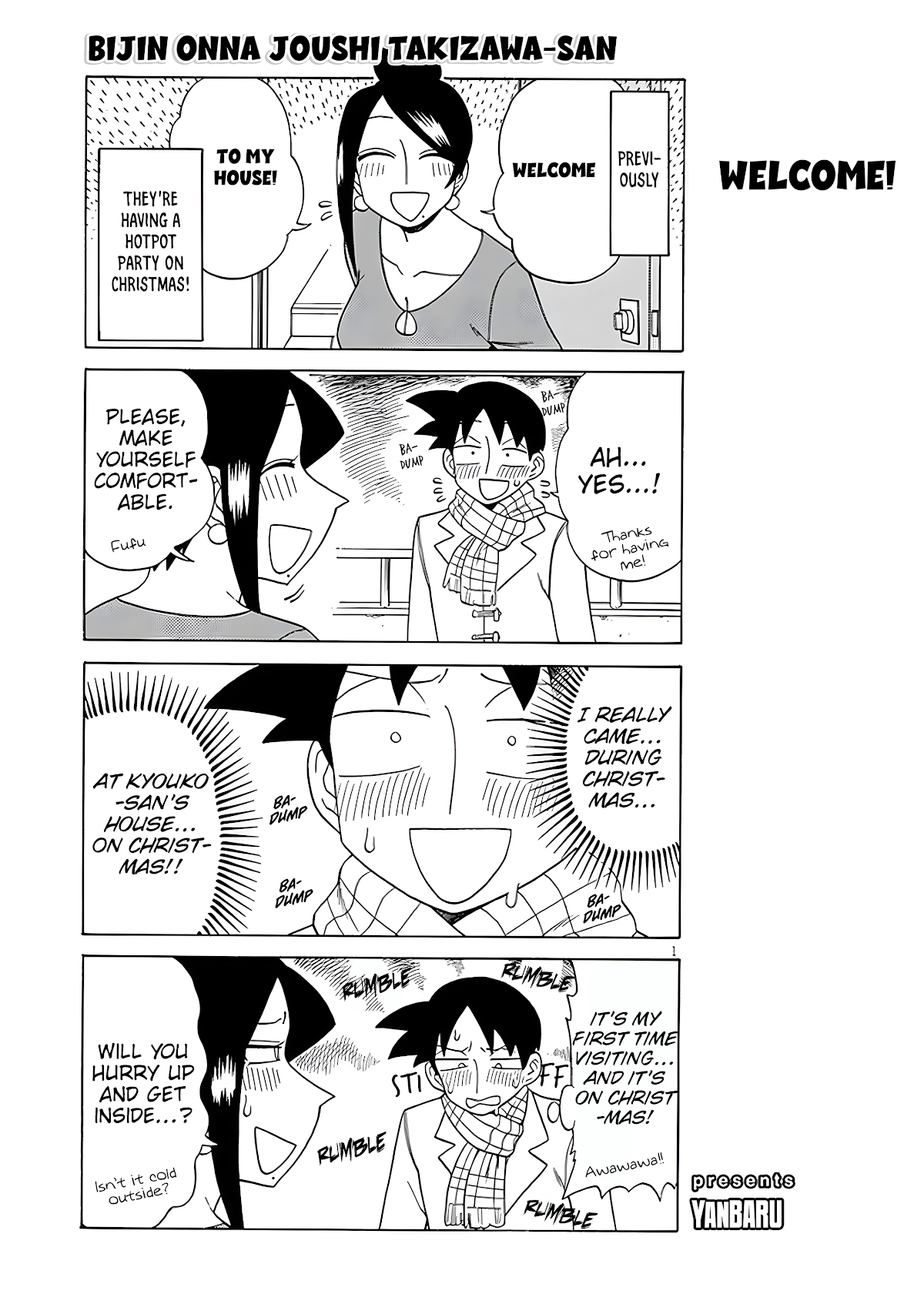 Bijin Onna Joushi Takizawa-san Chapter 129 page 1 - Chapter 129