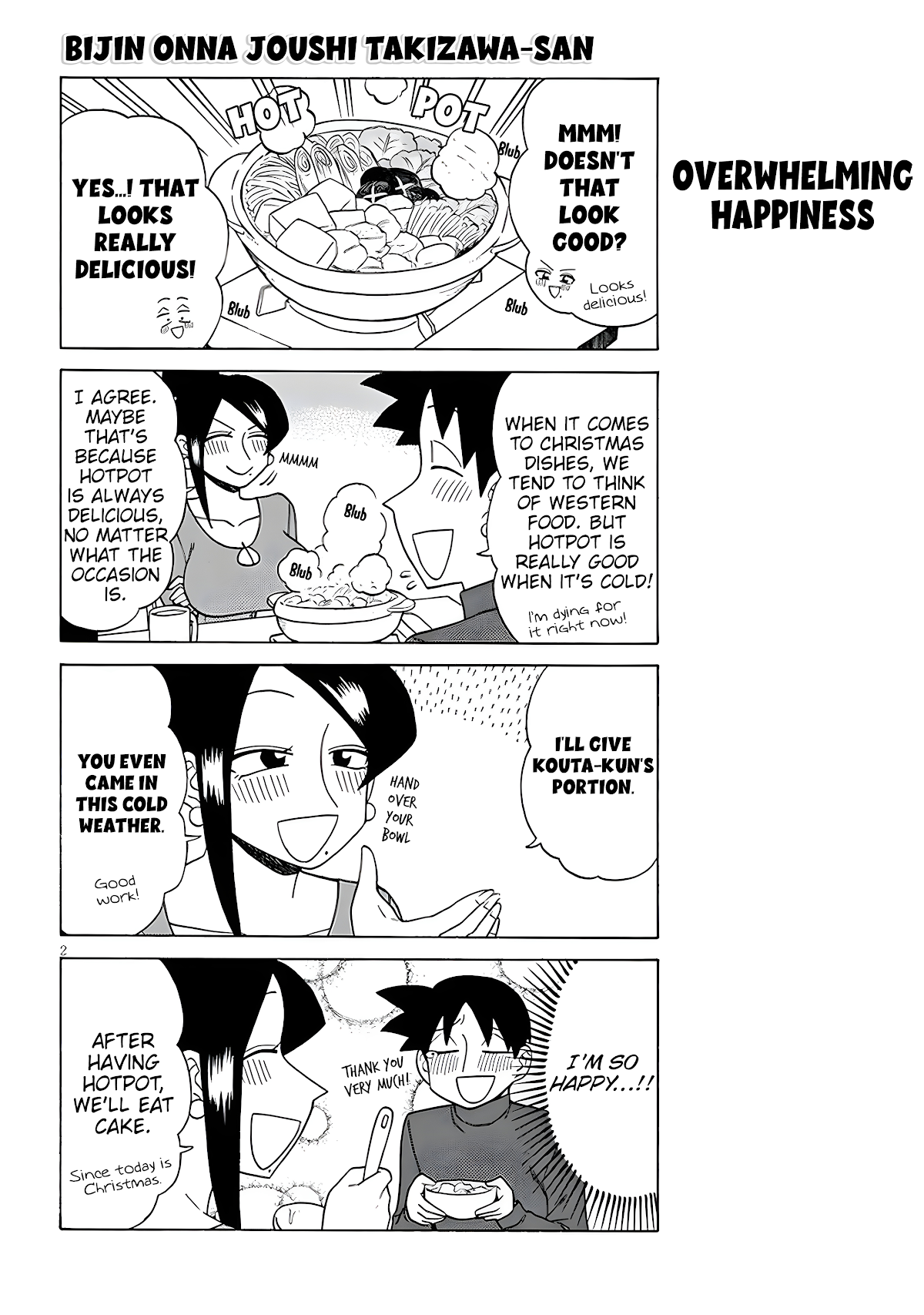 Bijin Onna Joushi Takizawa-san Chapter 129 page 2 - Chapter 129