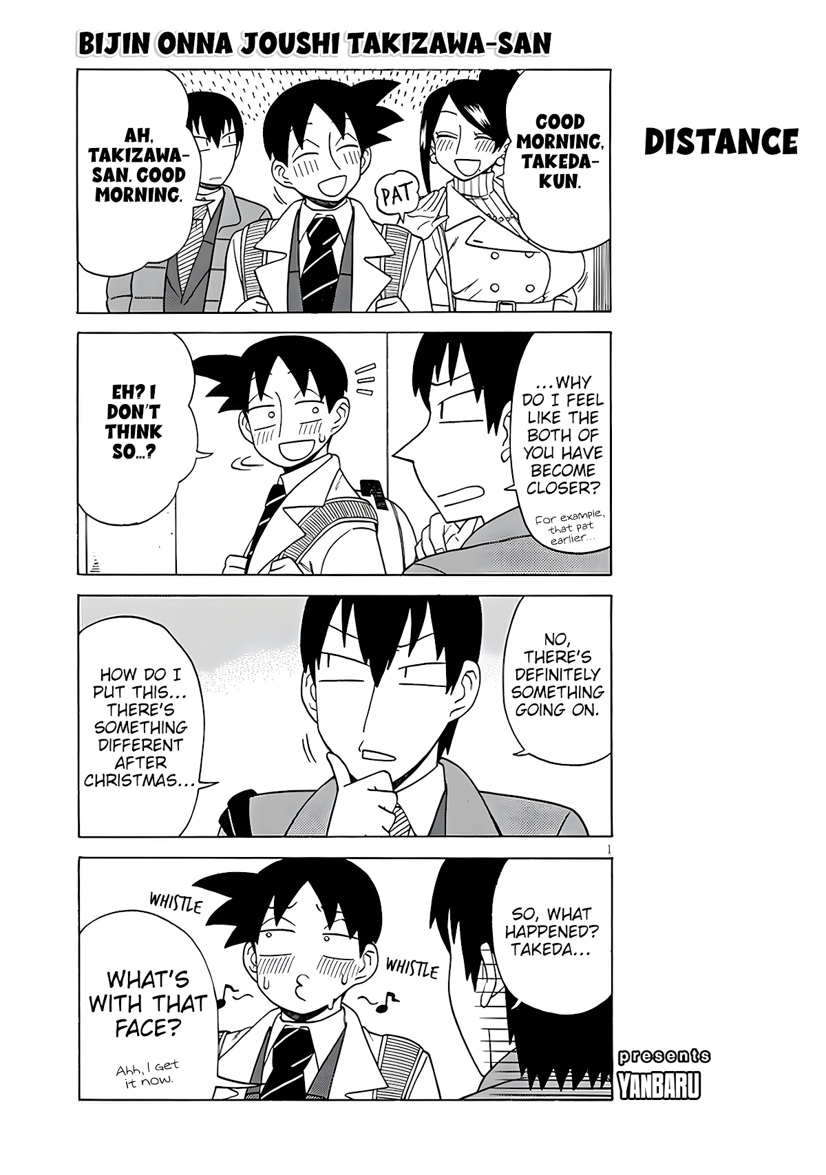 Bijin Onna Joushi Takizawa-san Chapter 131 page 1 - Chapter 131