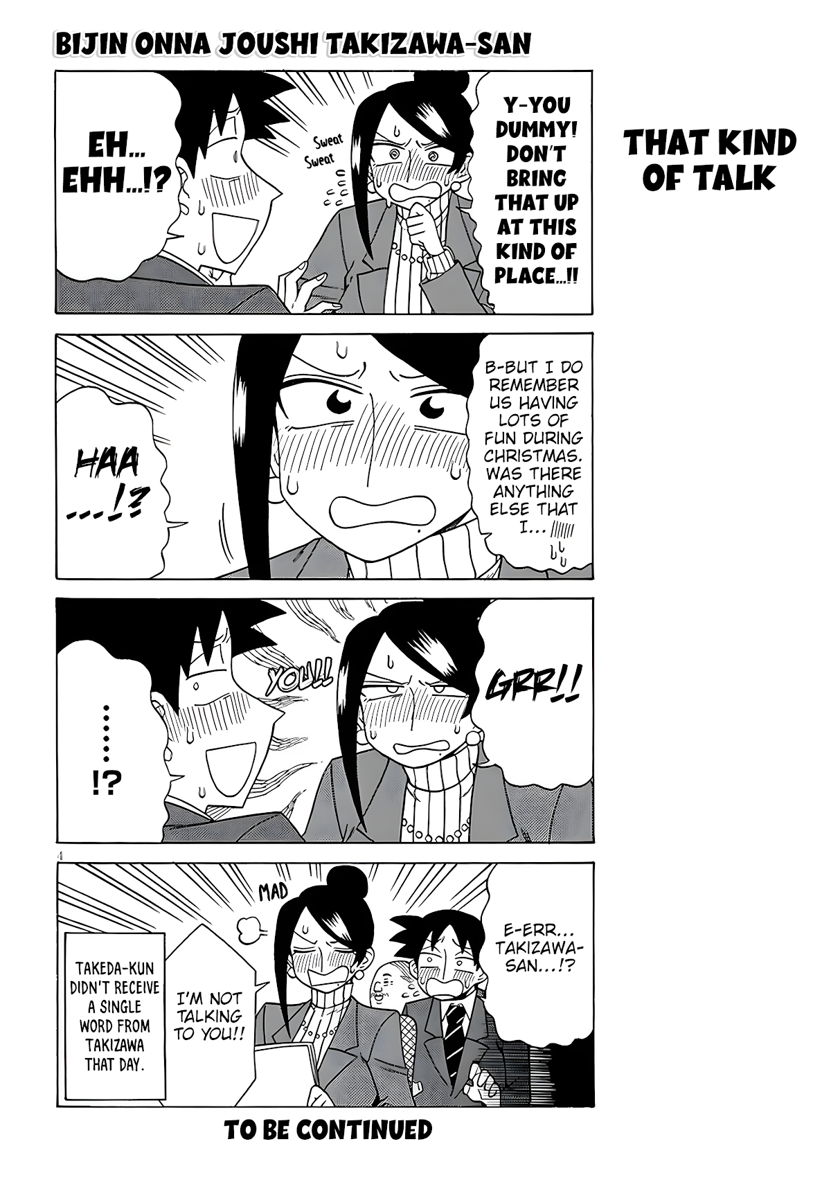 Bijin Onna Joushi Takizawa-san Chapter 131 page 4 - Chapter 131