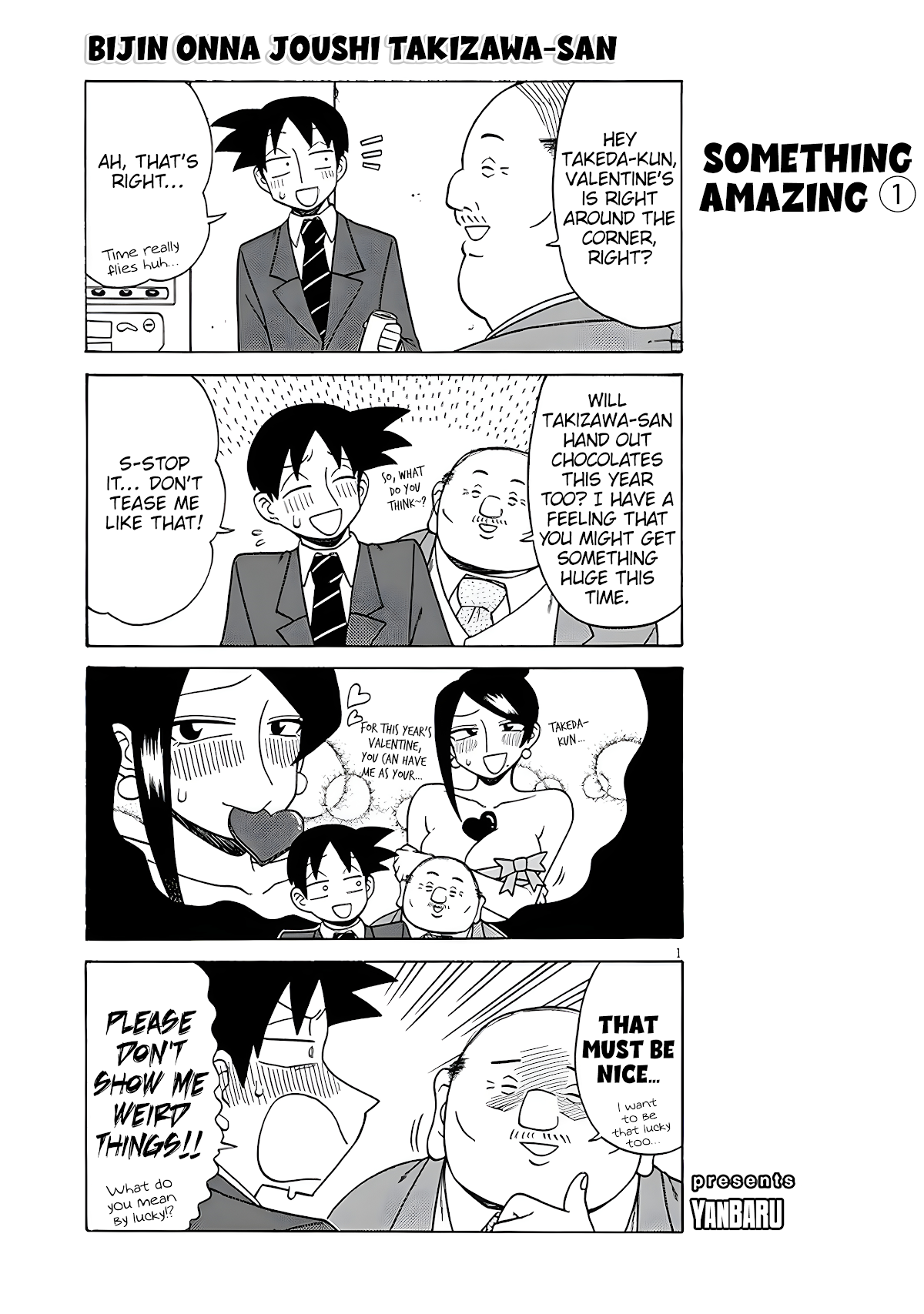 Bijin Onna Joushi Takizawa-san Chapter 132 page 1 - Chapter 132