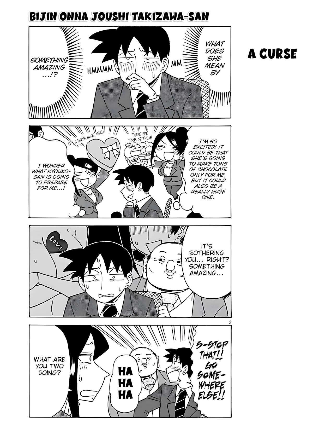 Bijin Onna Joushi Takizawa-san Chapter 132 page 3 - Chapter 132