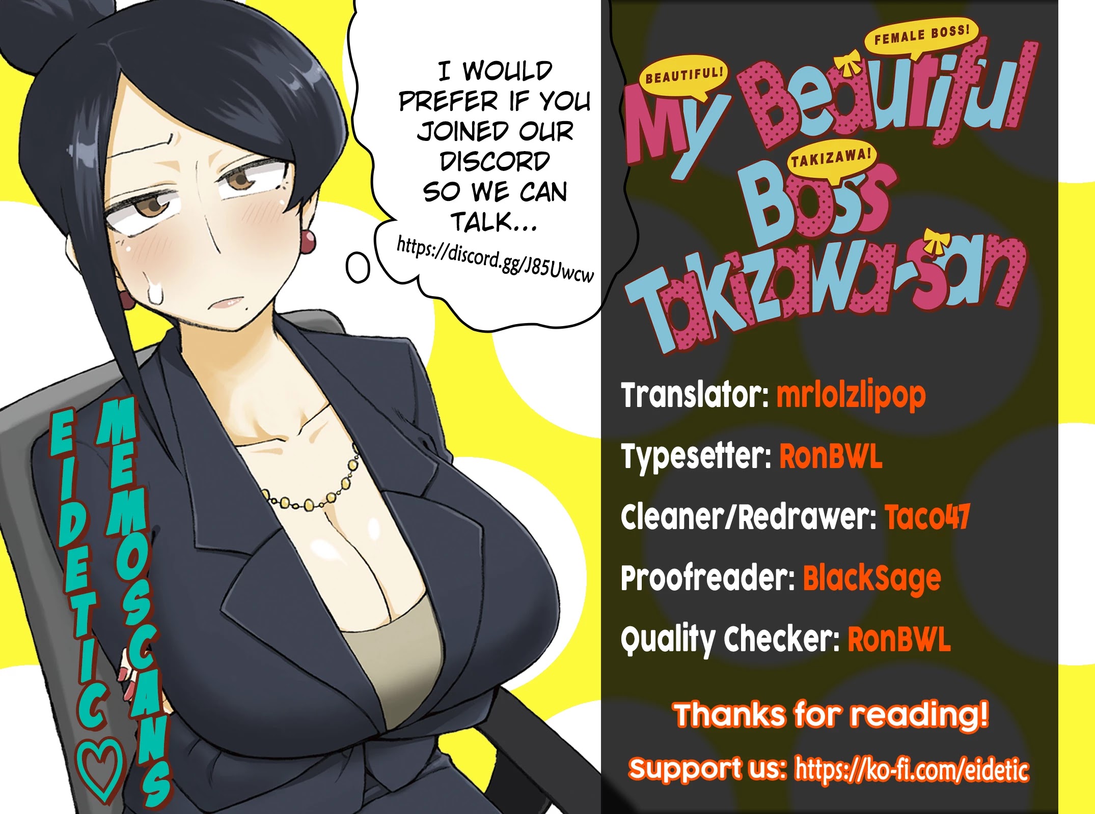 Bijin Onna Joushi Takizawa-san Chapter 132 page 5 - Chapter 132