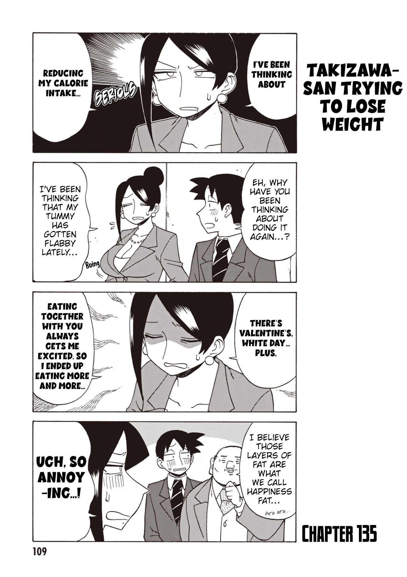 Bijin Onna Joushi Takizawa-san Chapter 135 page 1 - Chapter 135