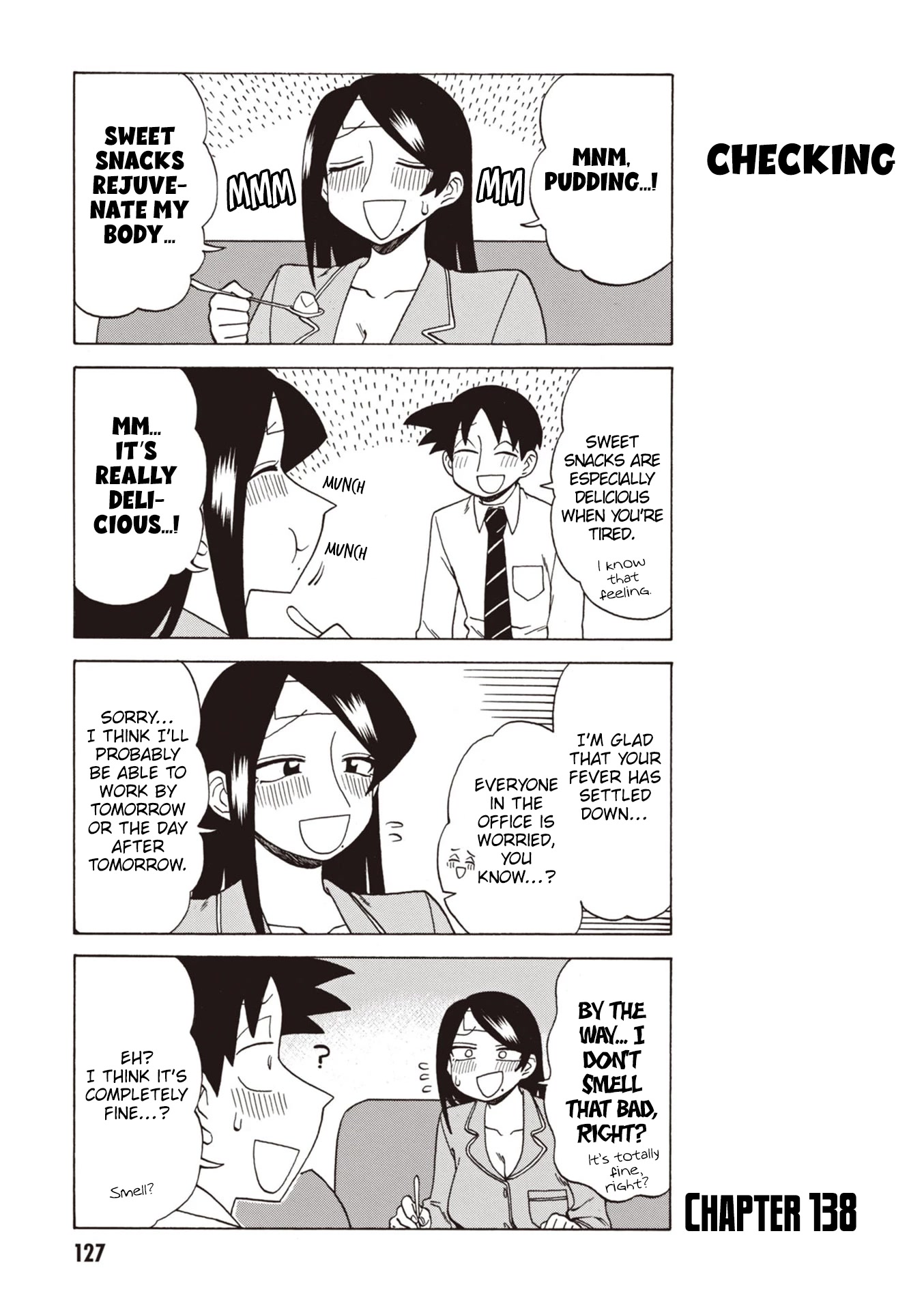 Bijin Onna Joushi Takizawa-san Chapter 138 page 1 - Chapter 138