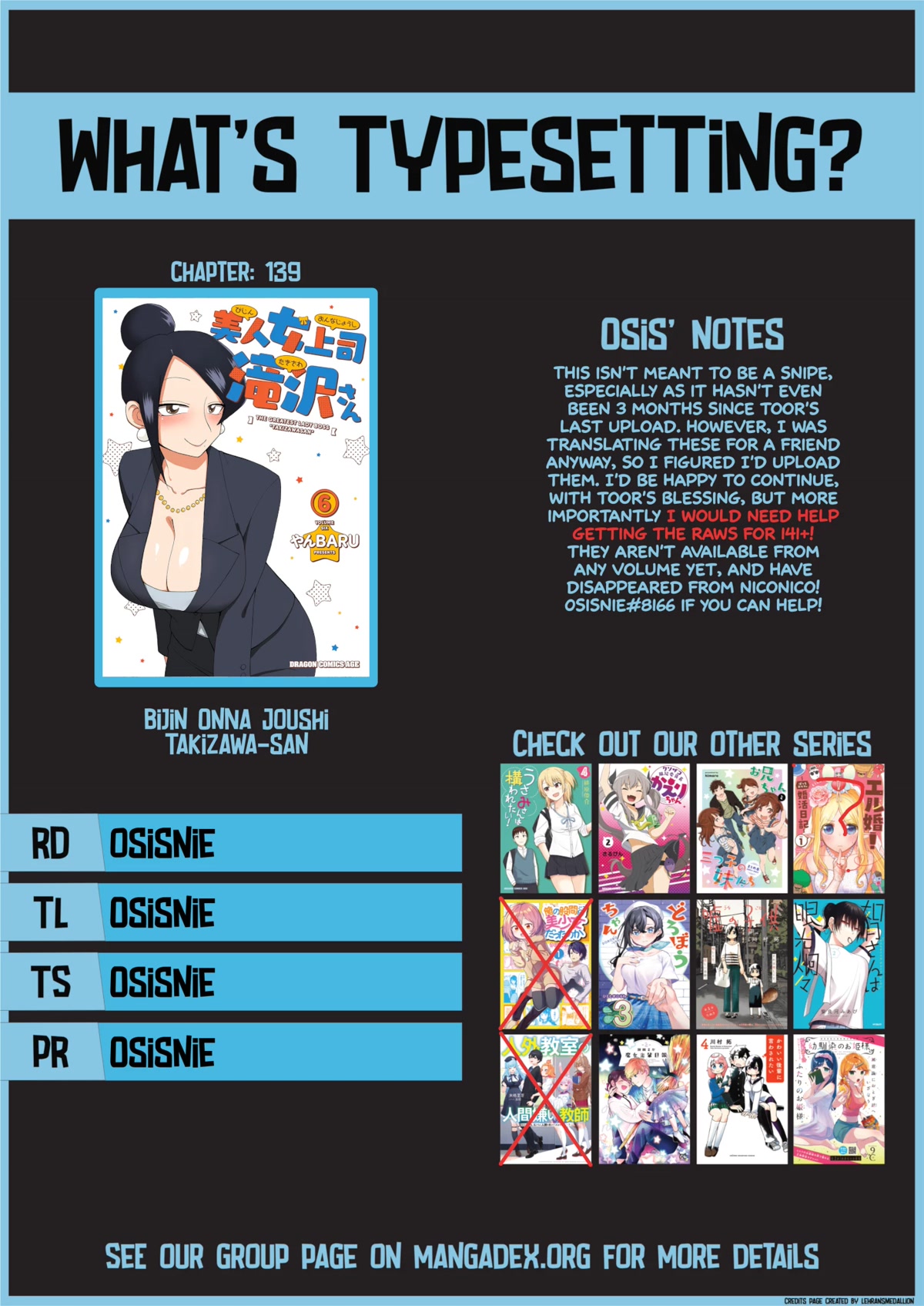 Bijin Onna Joushi Takizawa-san Chapter 139 page 7 - Chapter 139