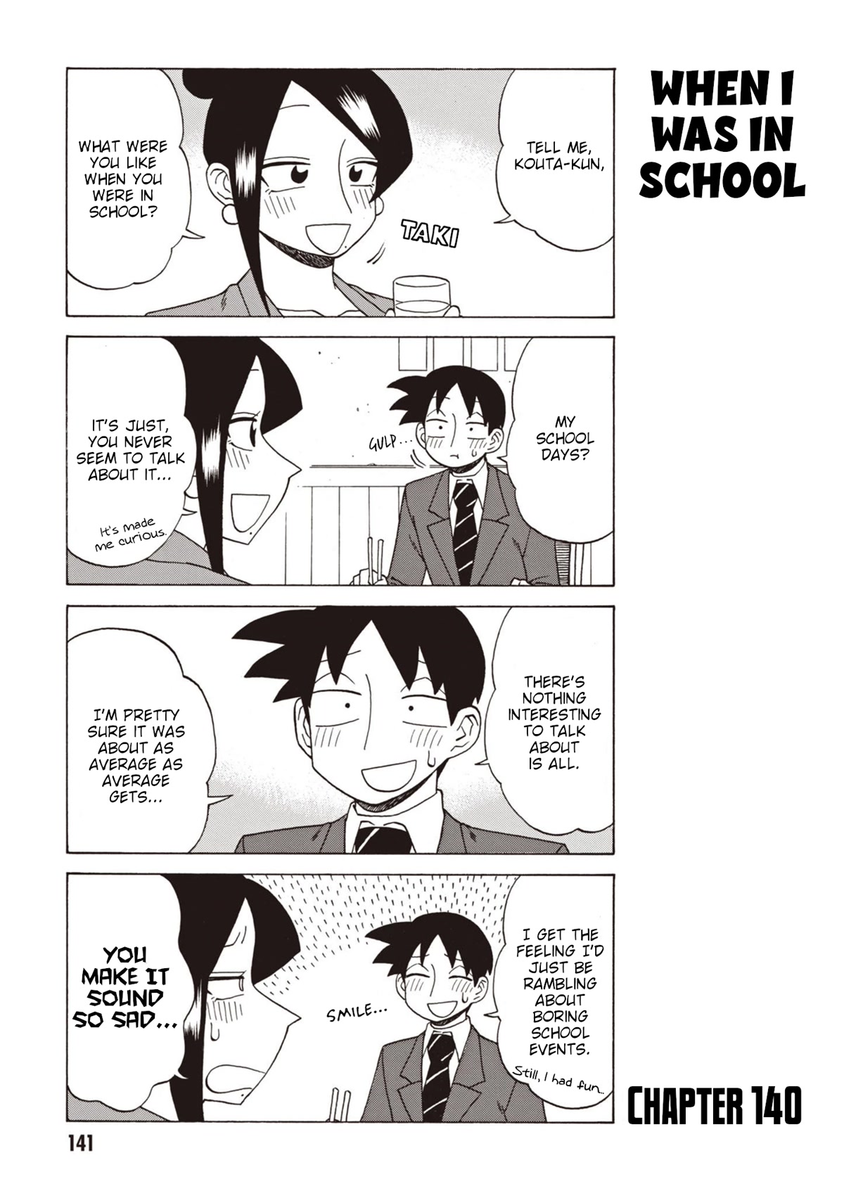 Bijin Onna Joushi Takizawa-san Chapter 140 page 1 - Chapter 140