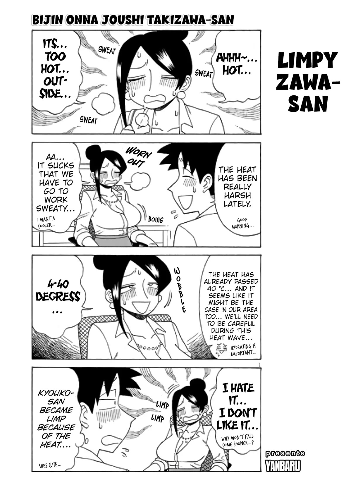 Bijin Onna Joushi Takizawa-san Chapter 141 page 1 - Chapter 141