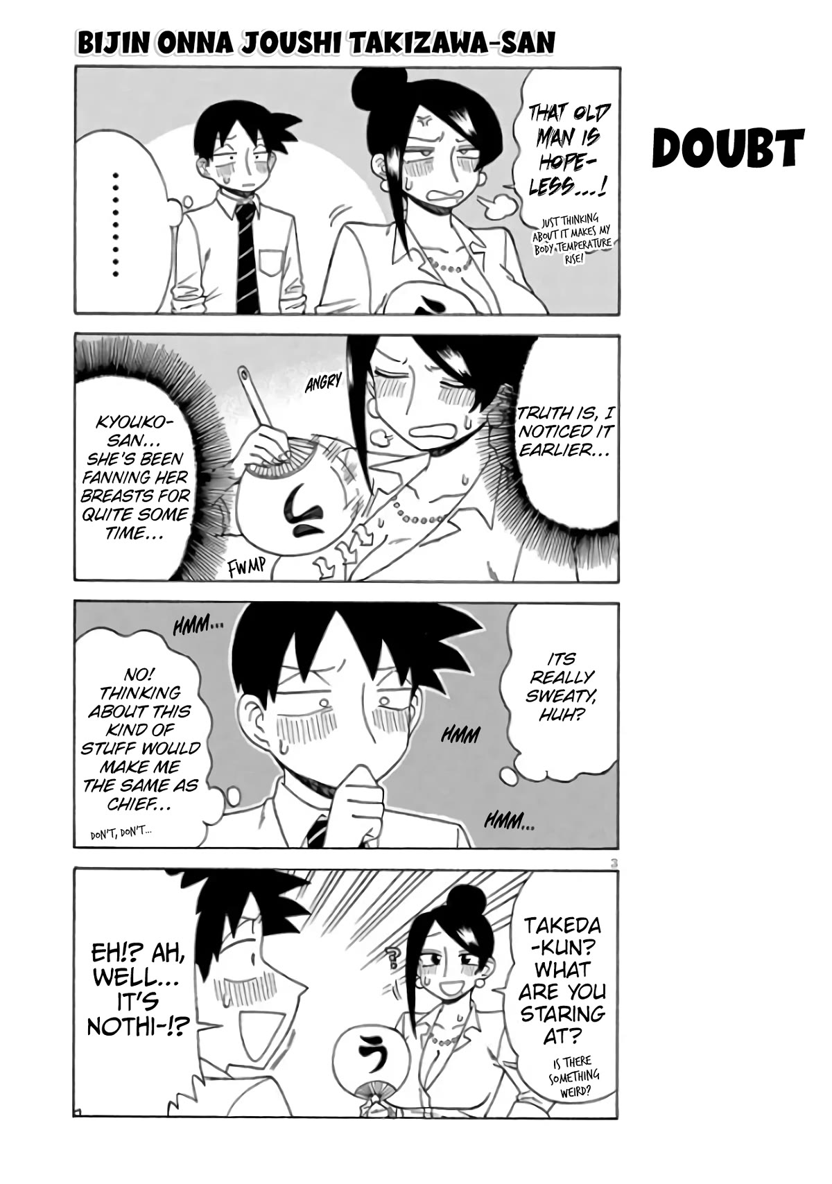 Bijin Onna Joushi Takizawa-san Chapter 141 page 3 - Chapter 141