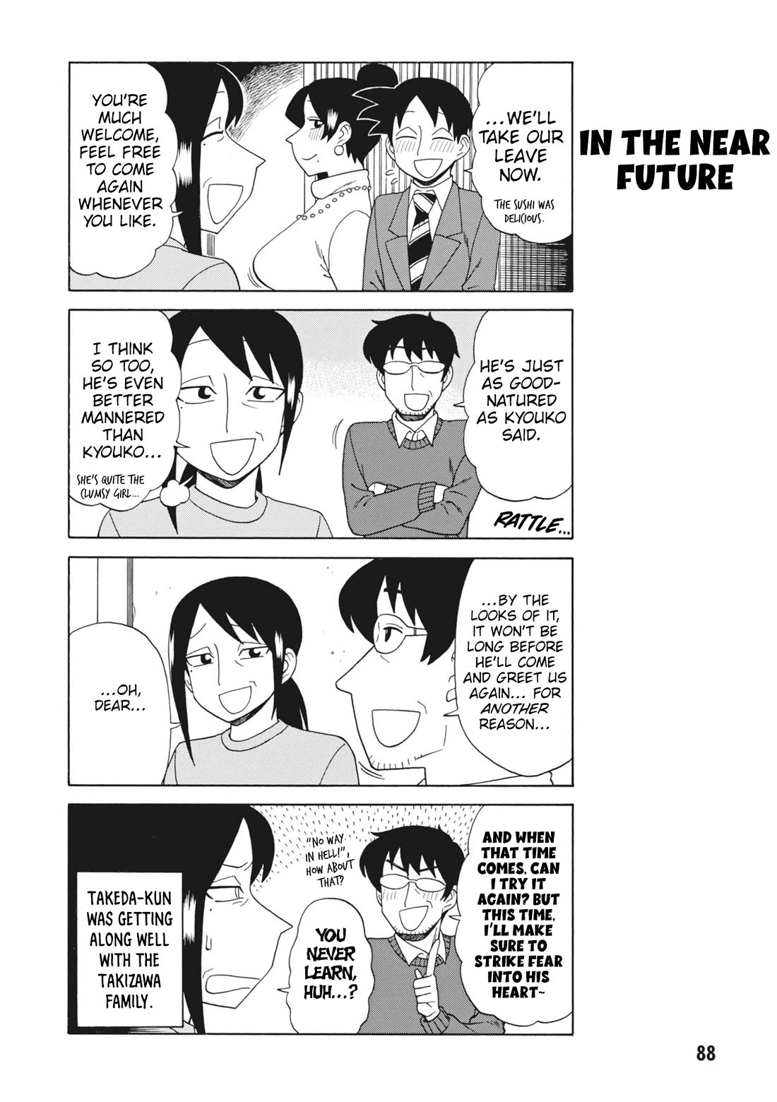 Bijin Onna Joushi Takizawa-san Chapter 154 page 6 - Chapter 154