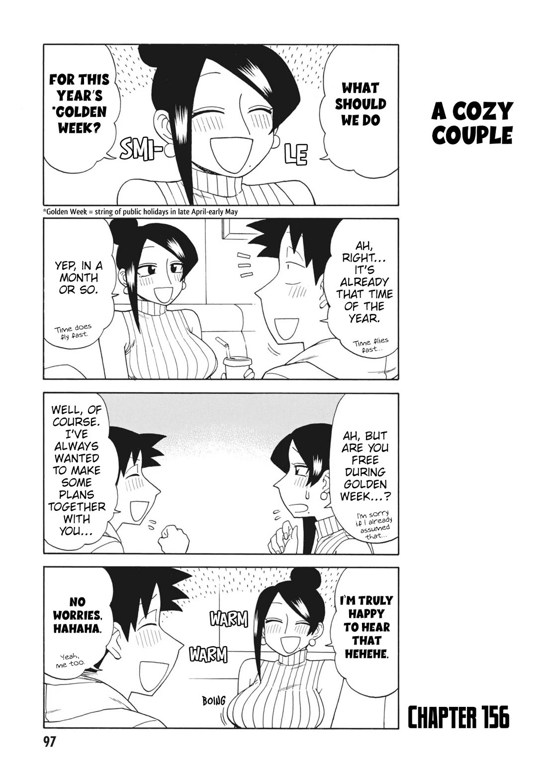 Bijin Onna Joushi Takizawa-san Chapter 156 page 1 - Chapter 156
