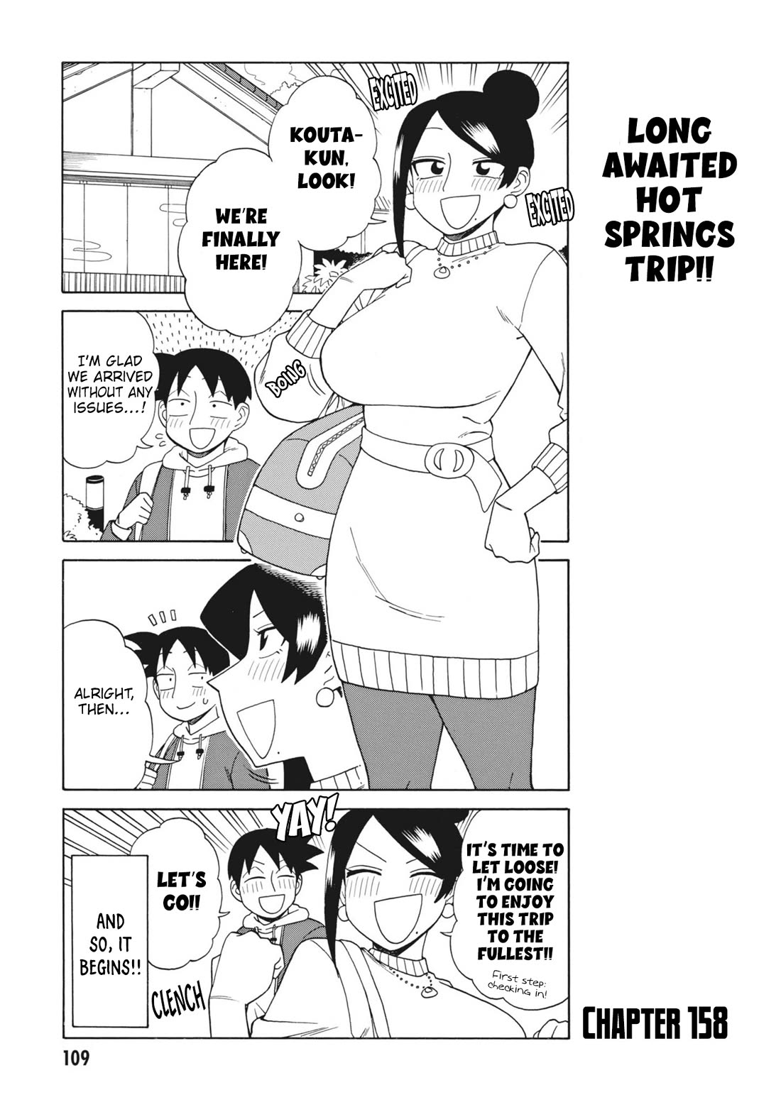 Bijin Onna Joushi Takizawa-san Chapter 158 page 1 - Chapter 158