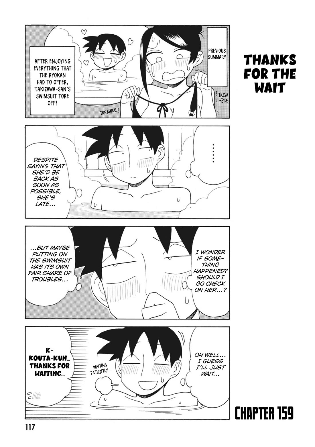 Bijin Onna Joushi Takizawa-san Chapter 159 page 1 - Chapter 159